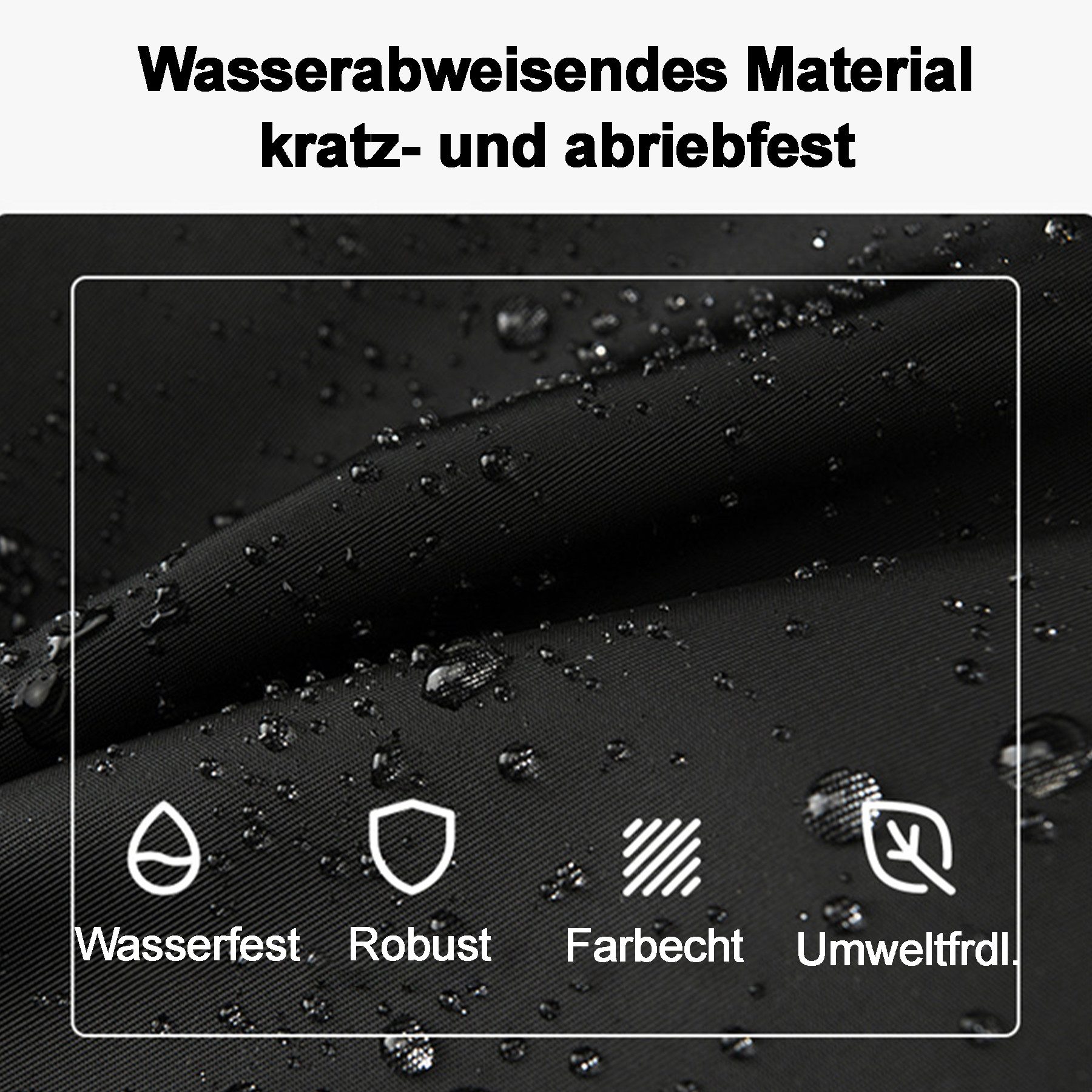 Mutig Freizeitrucksack Rolltop Rucksack, Wasserdicht Tagesrucksack günstig online kaufen