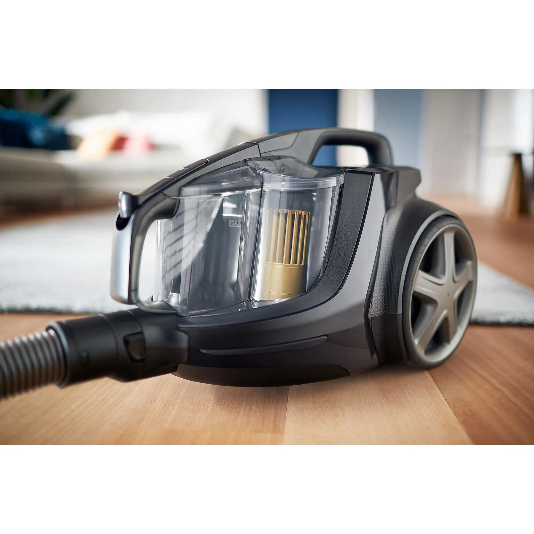 Philips Bodenstaubsauger 9000 Series PowerCyclone XB9154/09 Hochleistung, 900 W, beutellos
