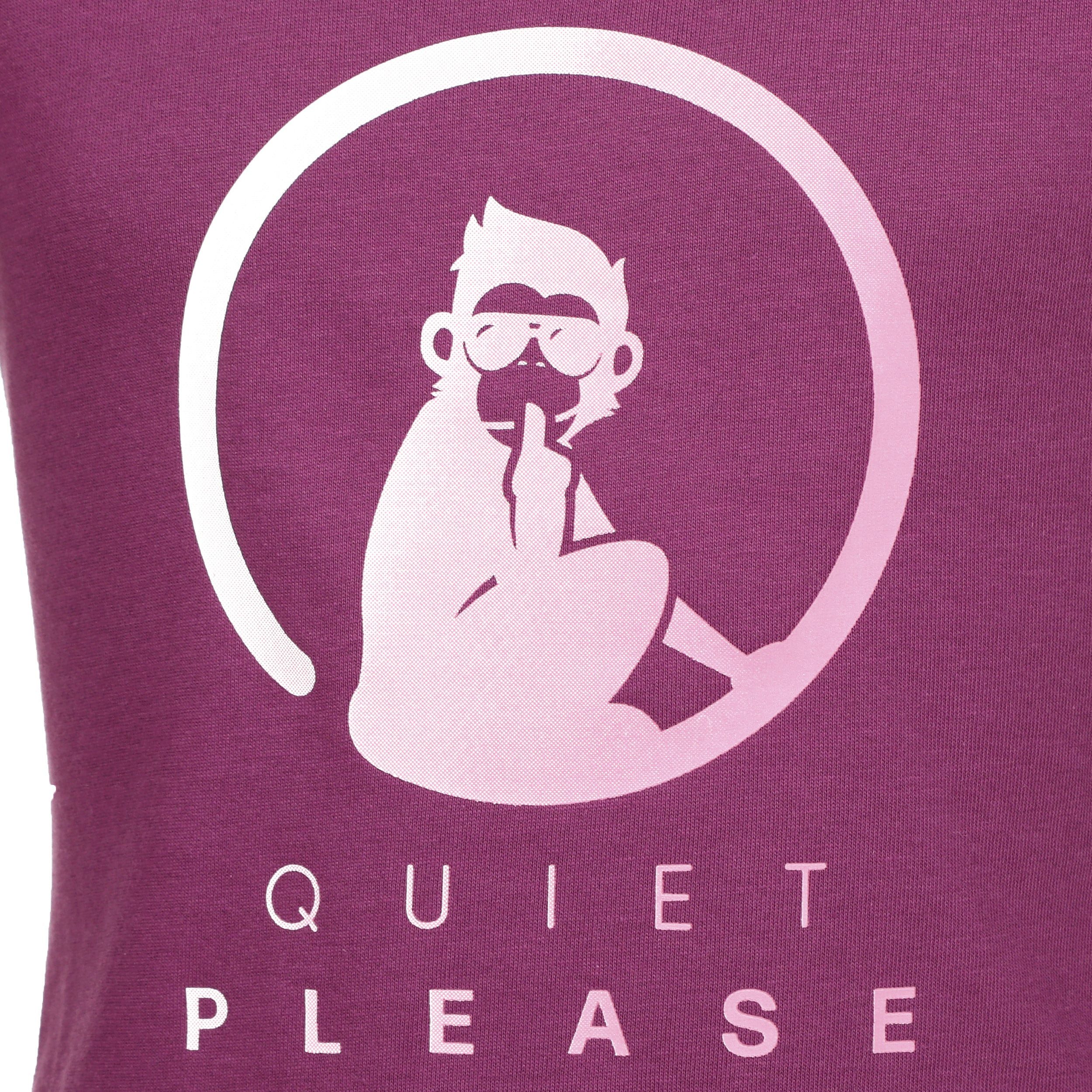 Quiet Please T-Shirt Baseline Logo