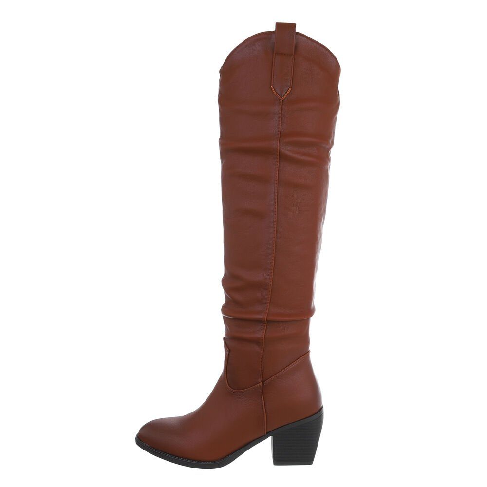 Ital-Design Damen Cowboyboots Freizeit Westernstiefel (82291885) günstig online kaufen