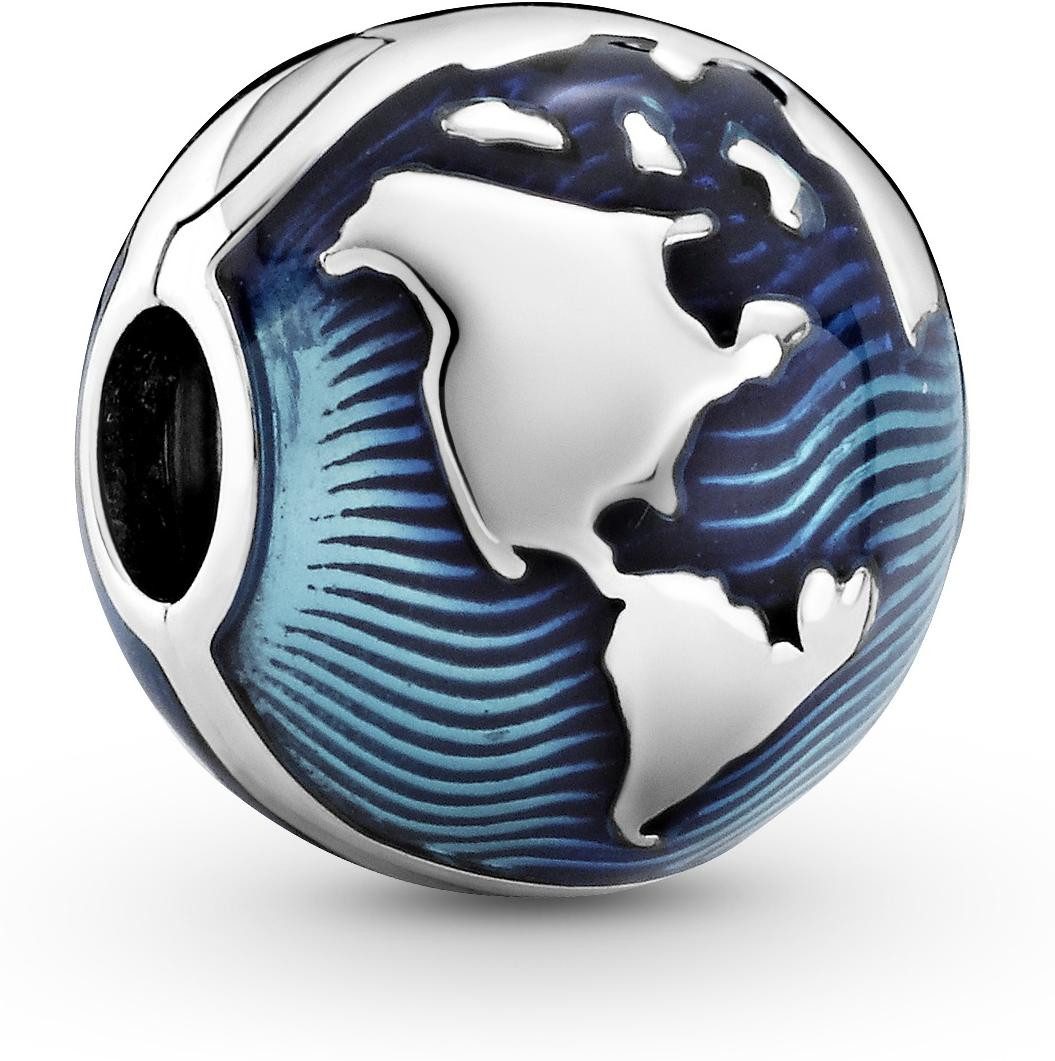 Pandora Kettenanhänger Pandora Blauer Globus Clip günstig online kaufen