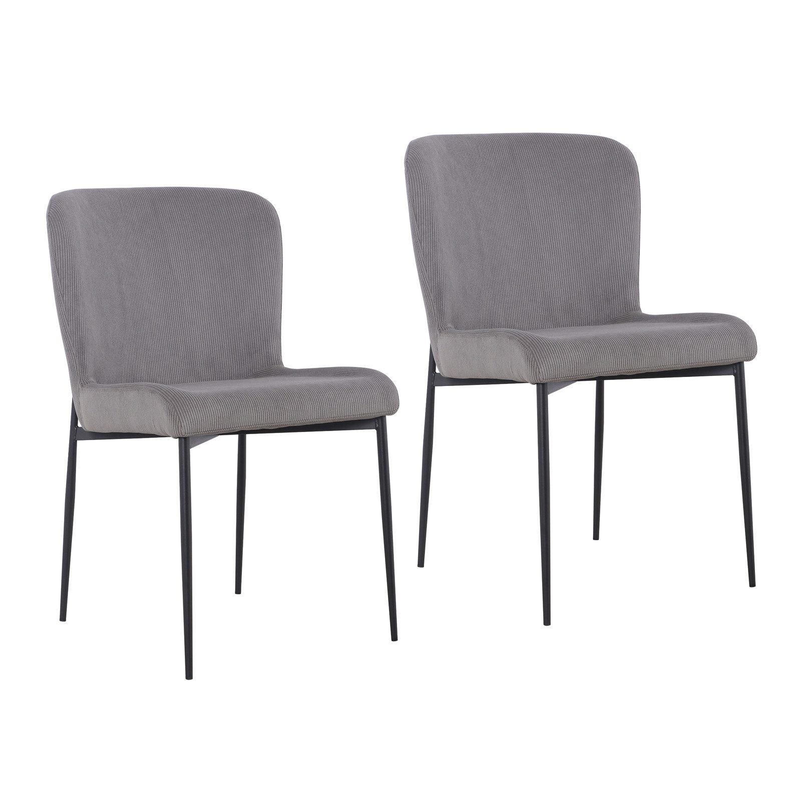 SVITA Esszimmerstuhl FREDDIE (2er-Set), 2er-Set, Cordbezug, günstig online kaufen