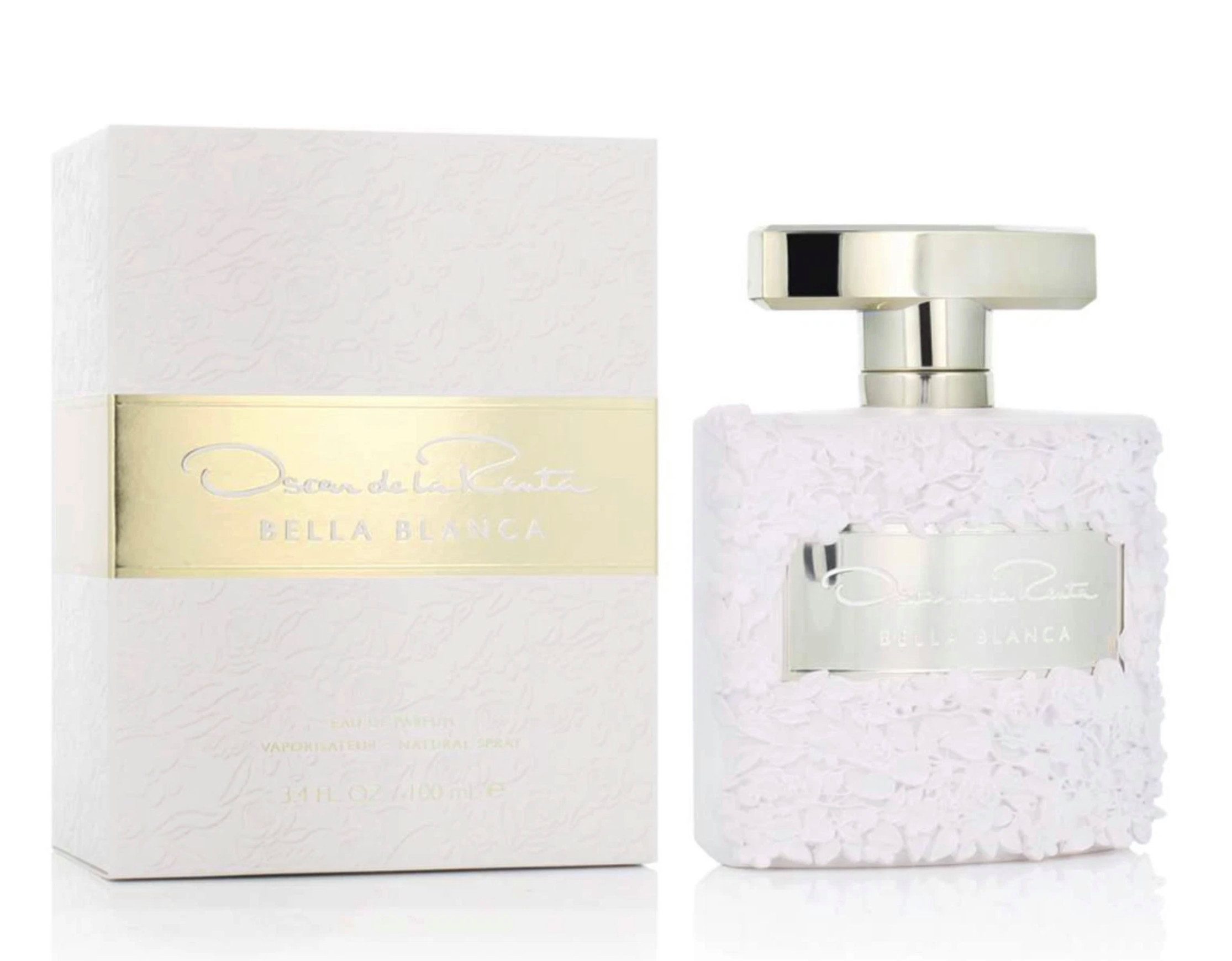 Oscar de la Renta Eau de Parfum Bella Blanca Vaporise Duft Edt Versiegelt 100ML, Leichte, zugleich raffinierte Duftwirkung