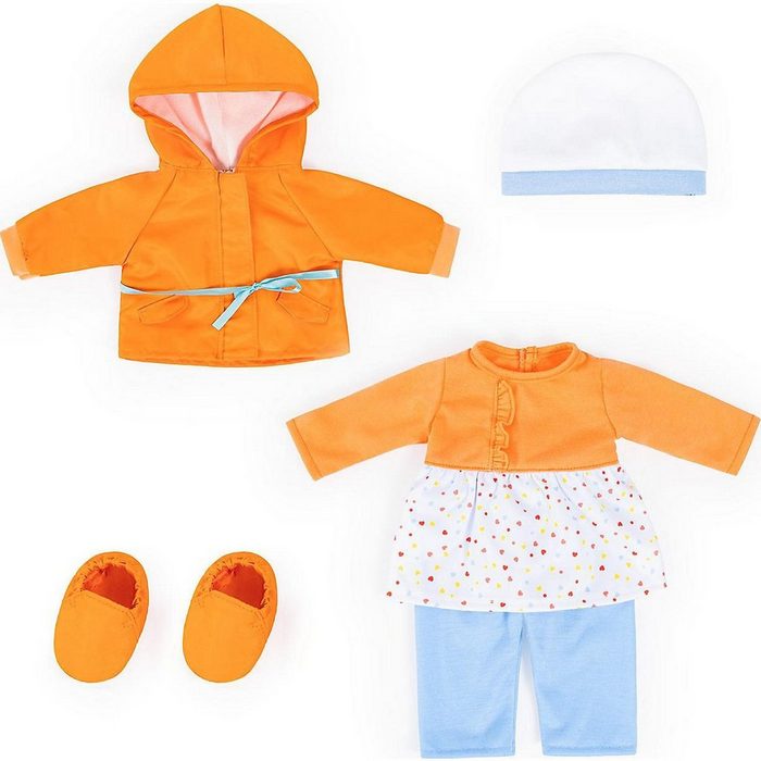 Bayer Puppenkleidung Puppenkleidung 38-42 cm Outfit mit Jacke bunt