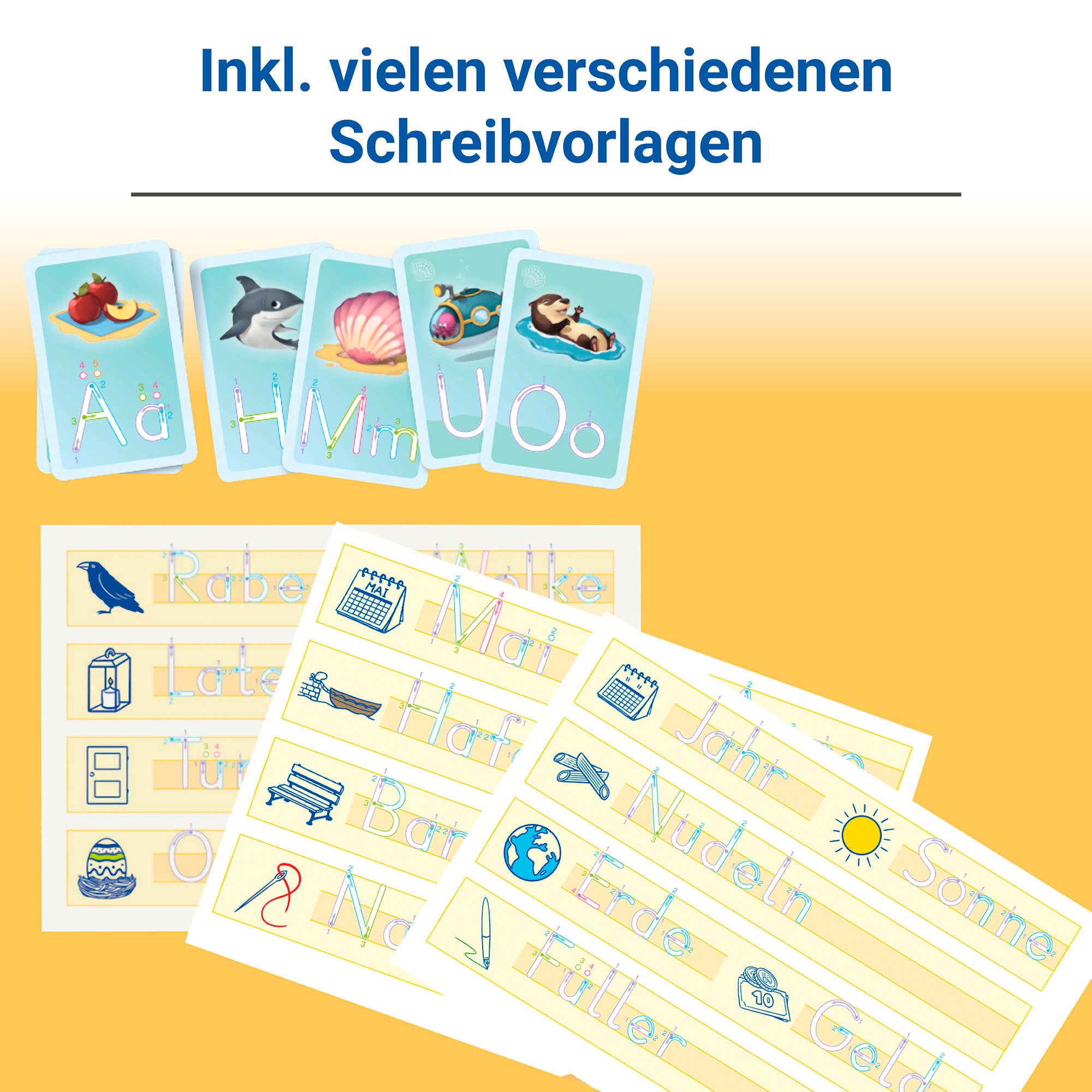 Ravensburger Spiel Die Schreib-Krake, Lernspiel, Made in Europe