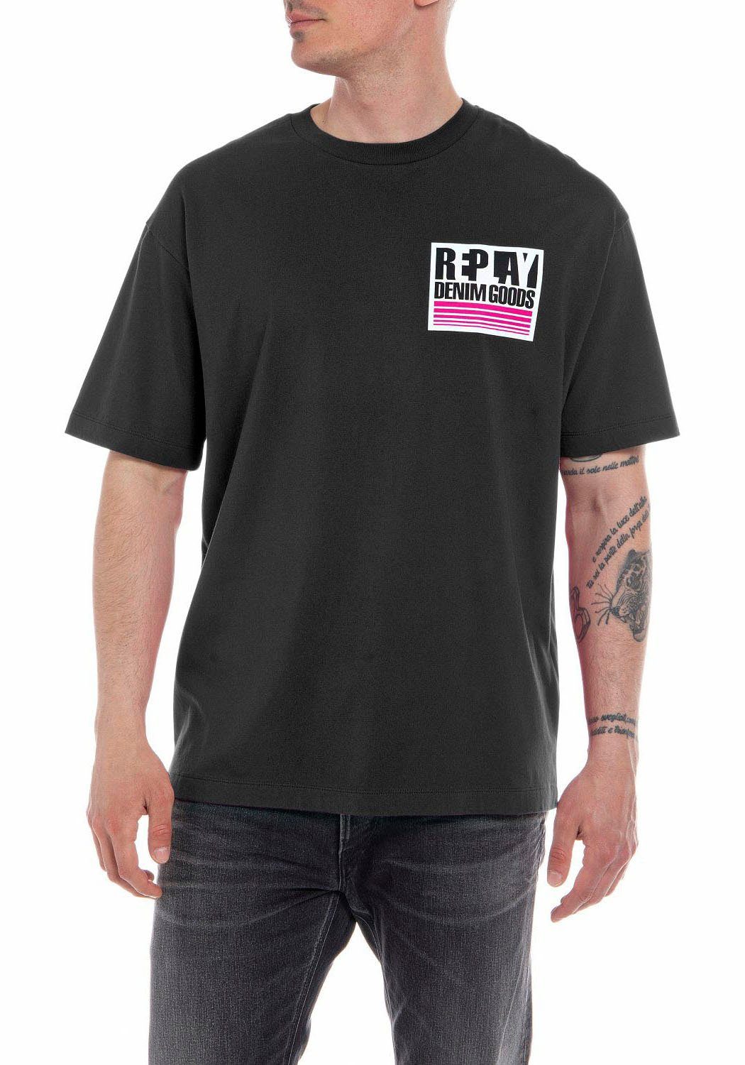 für kaufen T-Shirts OTTO | Replay Herren online Schwarze
