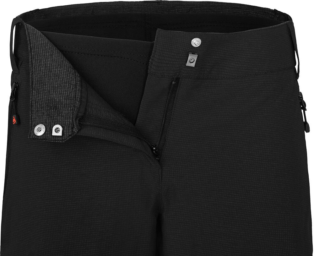 Bergson Fahrradhose VINA Capri Damen 3/4 Radhose 2in1 (mit gepolsterter Innenhose), robust, elastisc