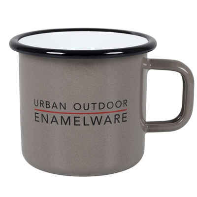 Bo-Camp Becher »Emaille Kaffeebecher Kaffee Tasse«, Stahl, Camping Becher Outdoor Geschirr 400 ml
