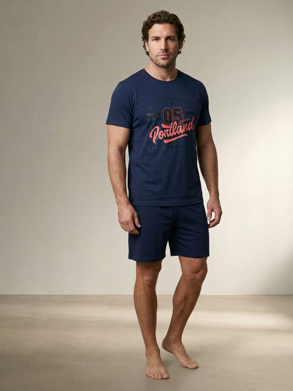 Henry Terre Shorty Pyjama Set Shorty - Oregon Portland günstig online kaufen