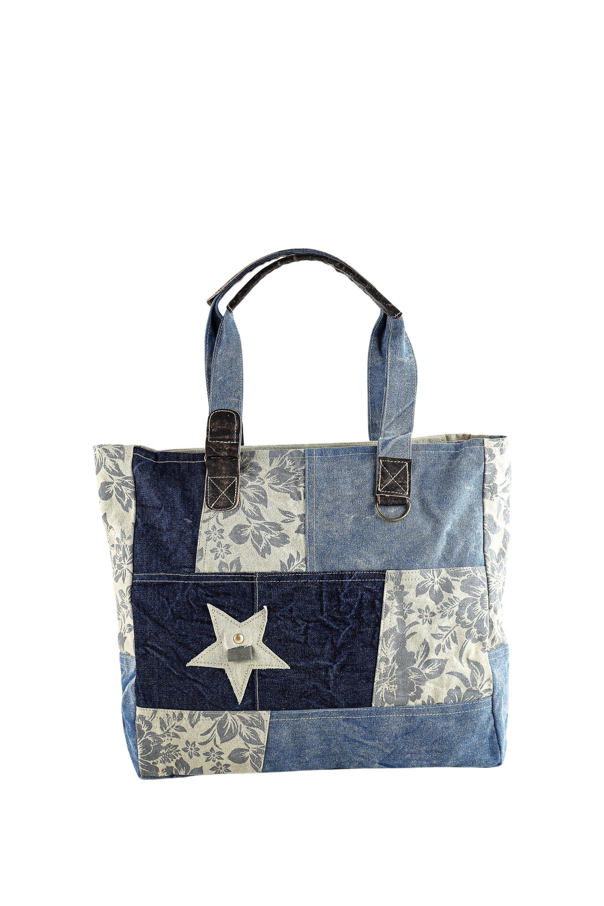 Schultertasche Blume