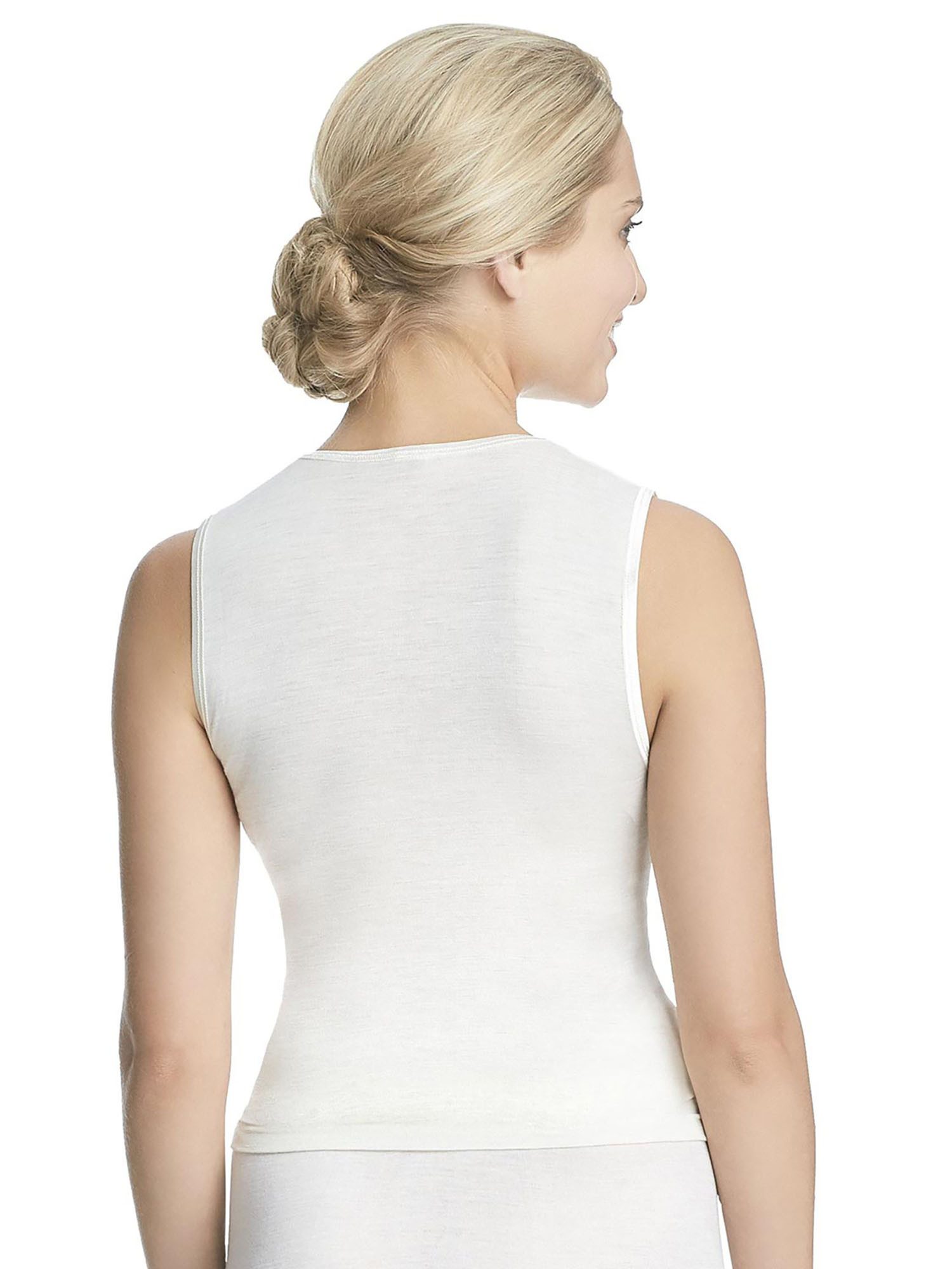 Sangora Thermounterhemd 2er Sparpack Damen Achselunterhemd Wolle (Spar-Set, 2-St)