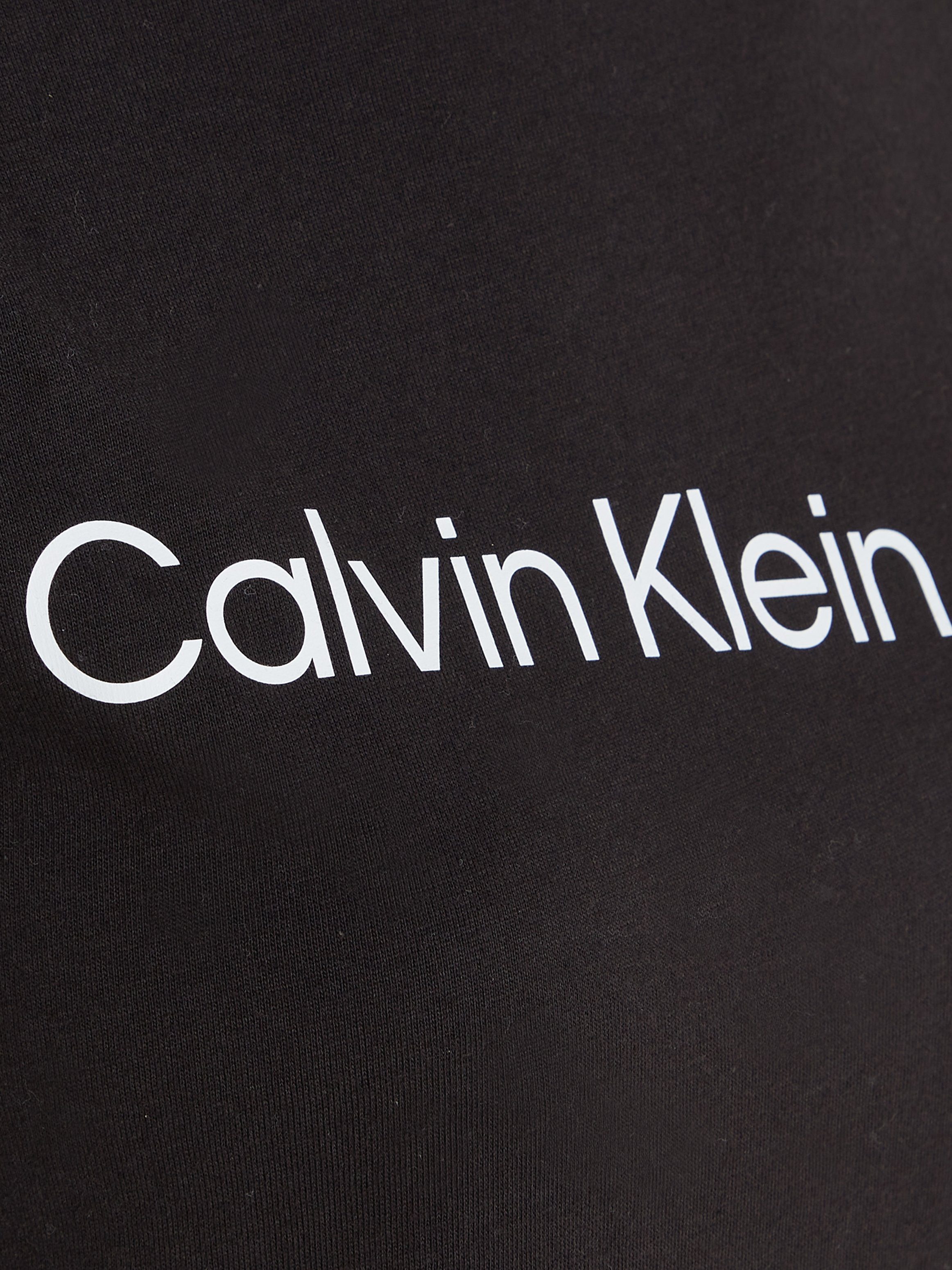 Calvin Klein Jeans T-Shirt CORE CK-Logoschriftzug Black mit SLIM FIT Ck INSTIT TEE LOGO