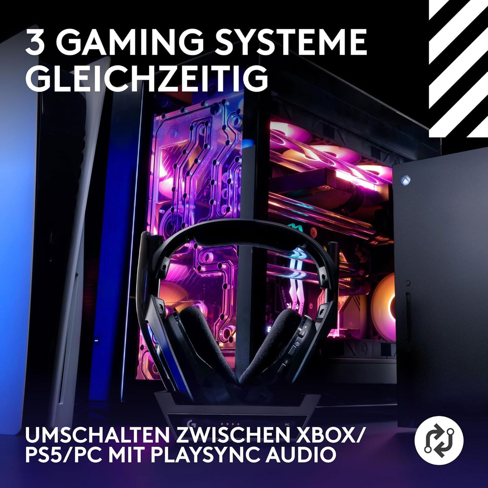 Logitech A50 Kopfhörer – Bild 3 von 5
