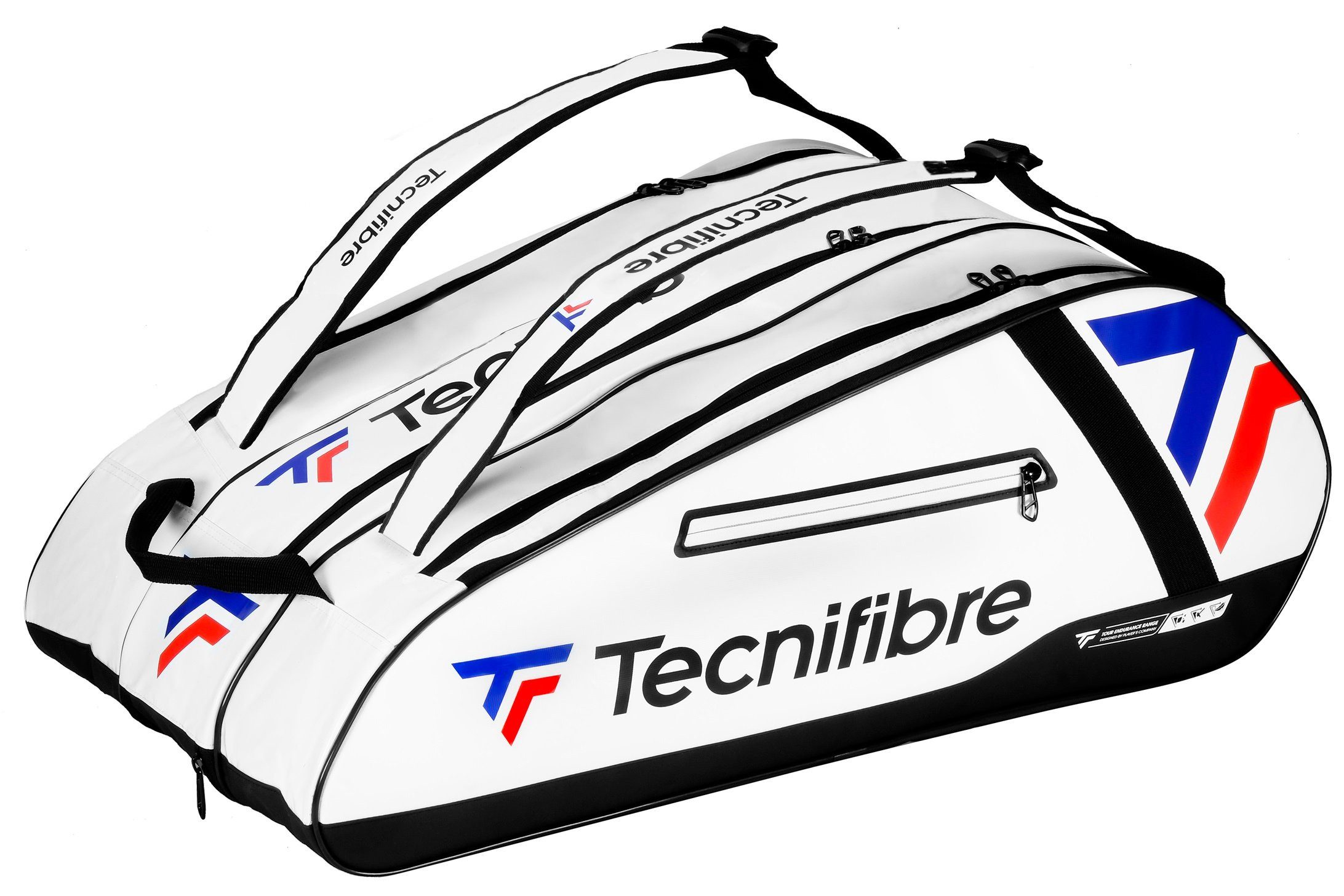 Tecnifibre Sporttasche Tennis-Racketbag Tour Endurance (Schlägertasche, 3 Hauptfächer)