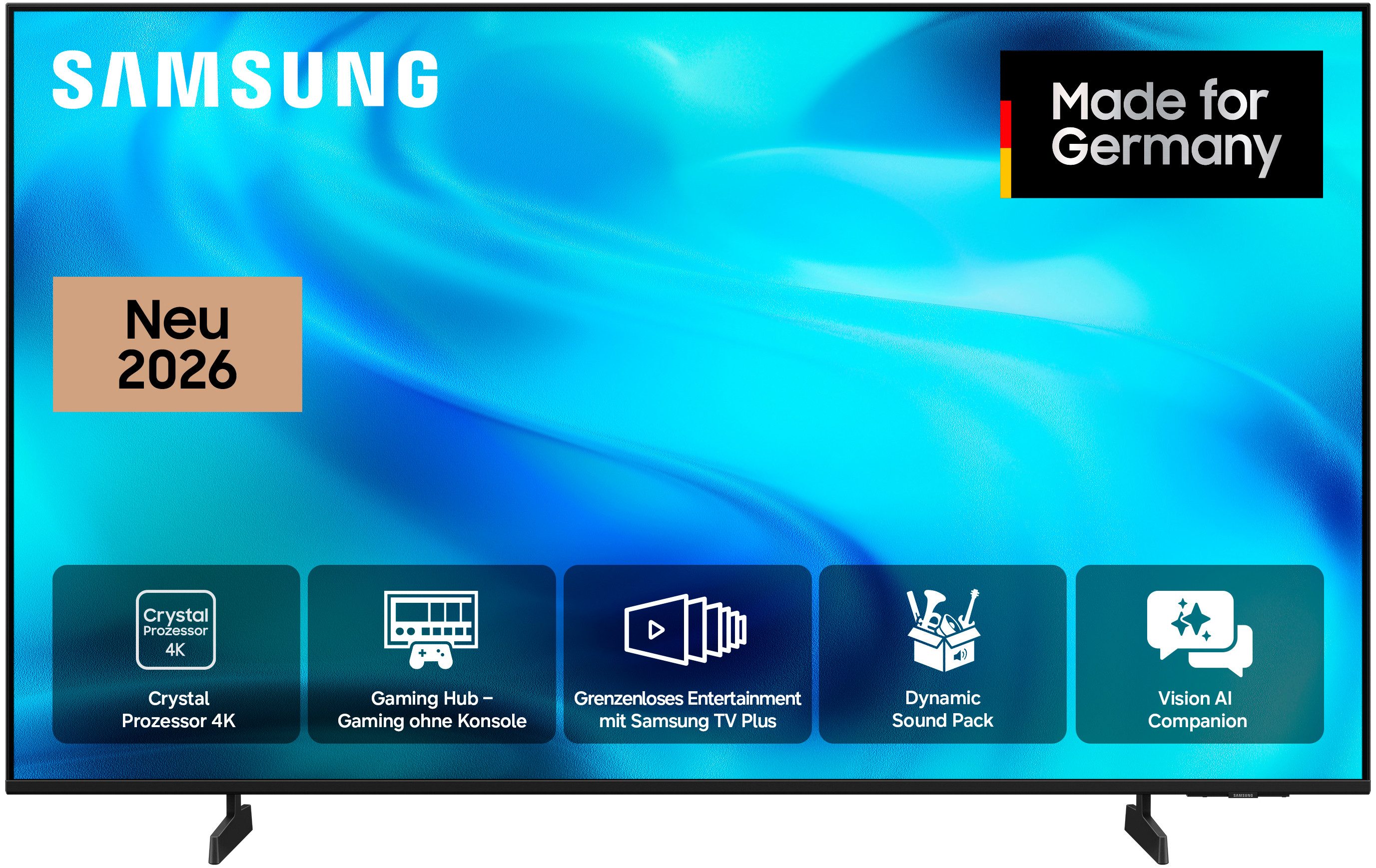 Samsung GU55U7099HU LED-Fernseher (138 cm/55 Zoll, 4K Ultra HD, Smart-TV)