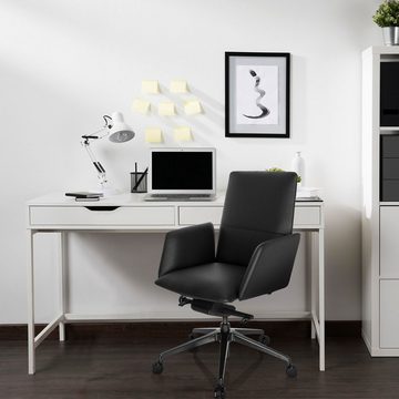 hjh OFFICE Drehstuhl Profi Bürostuhl SOLETO Kunstleder mit Armlehnen (1 St), Schreibtischstuhl ergonomisch