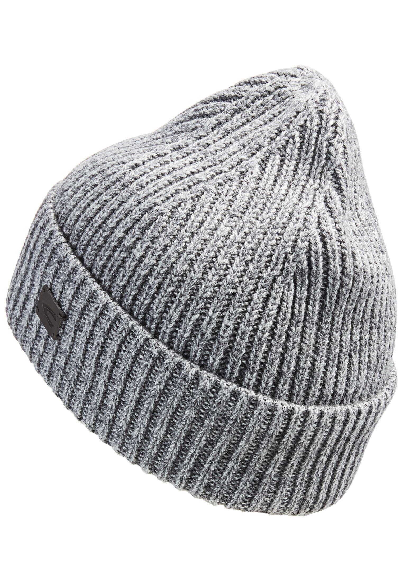 camel active Strickmütze Strickbeanie aus Baumwollmix günstig online kaufen