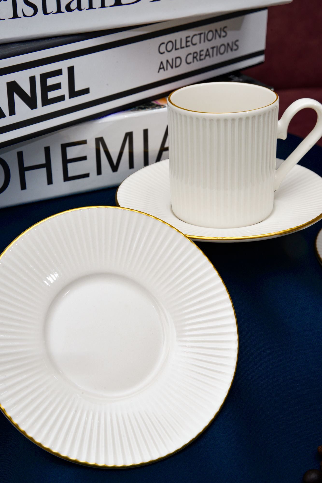 Hermia Concept Espressotasse Becher, 12-tlg., Porzellan, 12-teiliges Set