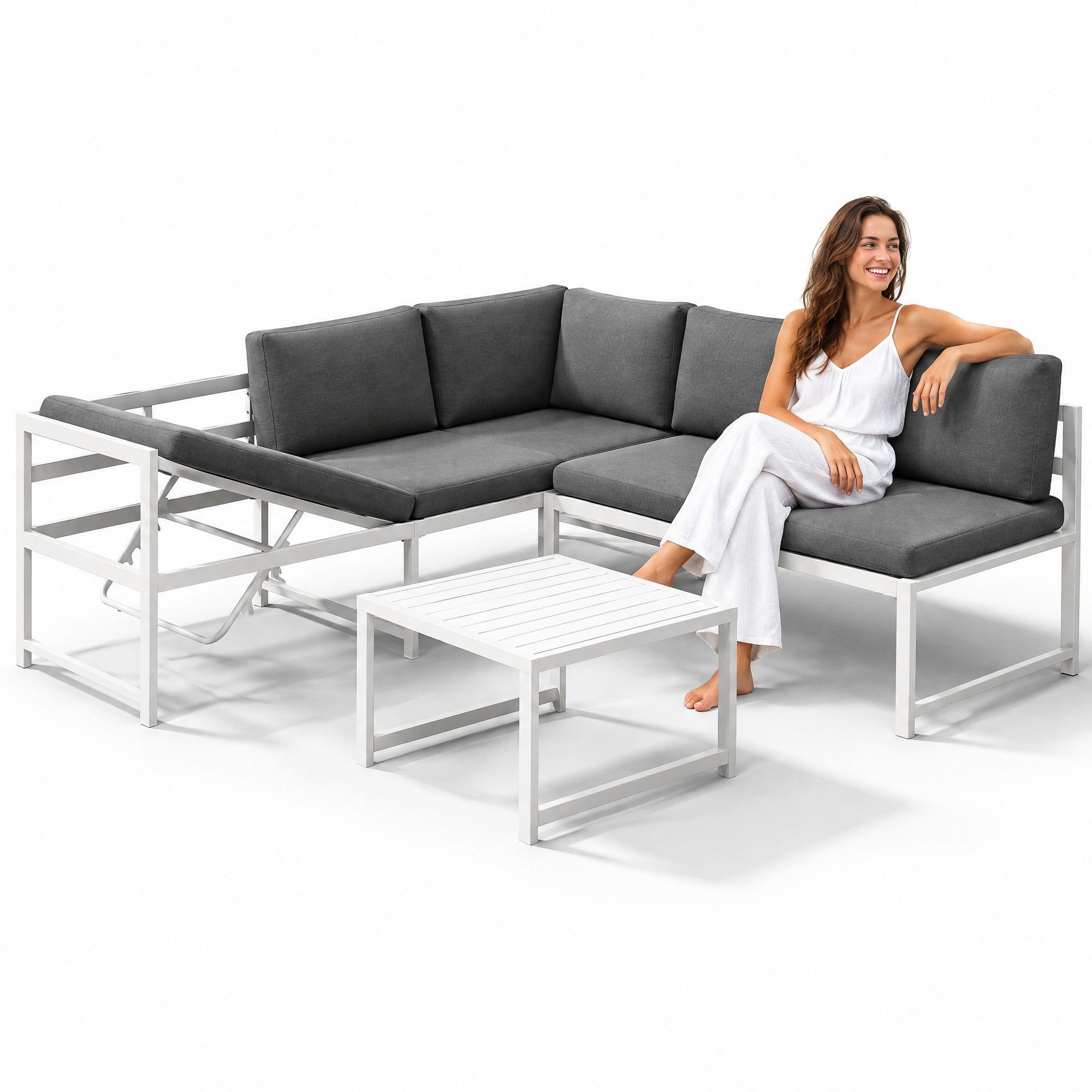 Skandinavische Metall Gartenmöbel online kaufen