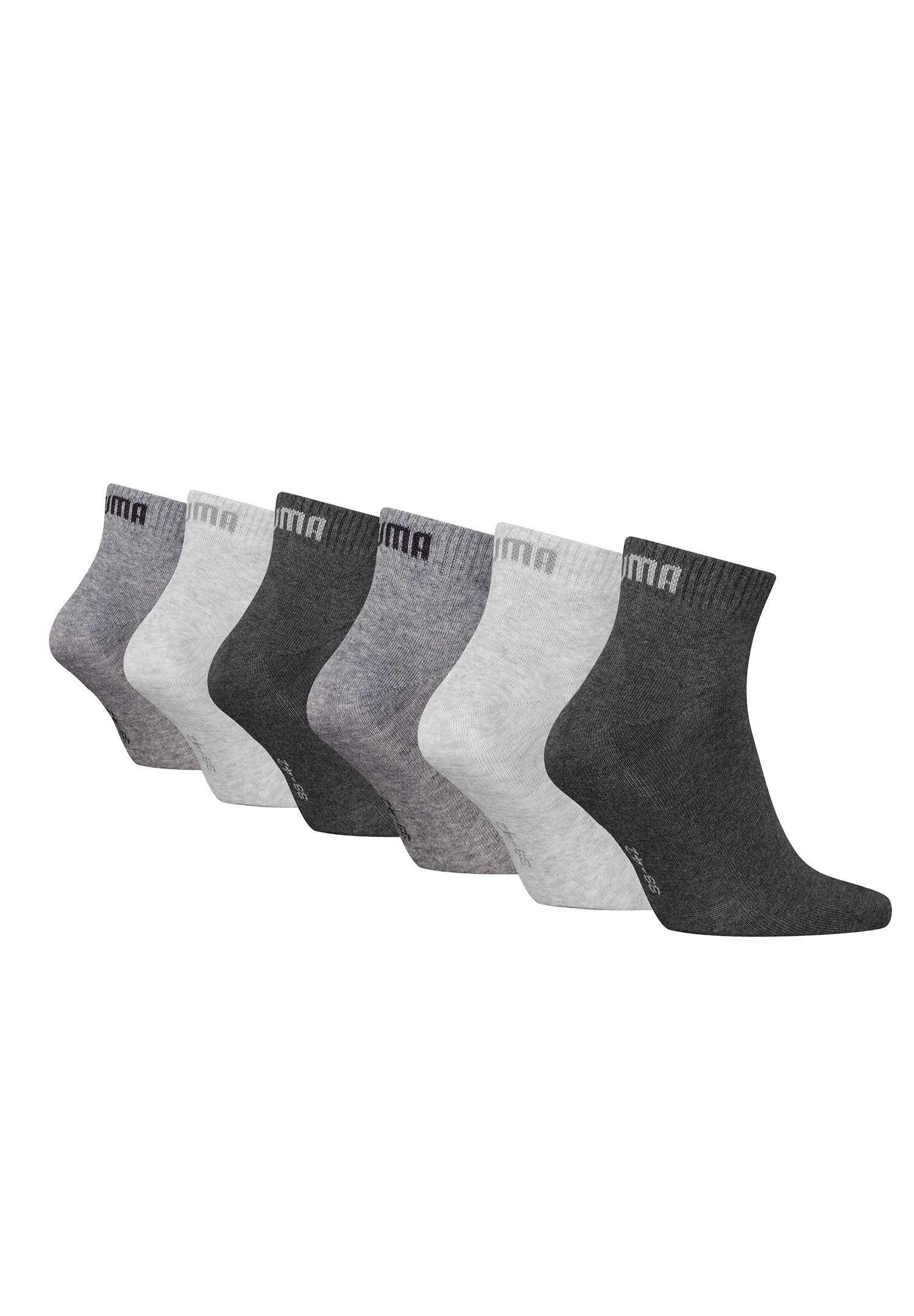 PUMA Kurzsocken PUMA UNISEX QUARTER PLAIN 6P ECOM (Spar-Pack, 6-Paar, 6er-Pack) – Bild 2 von 4