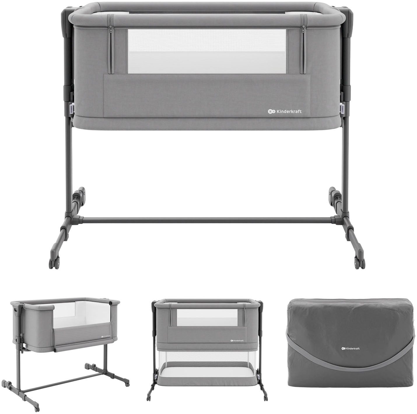 Kinderkraft Beistellbett Nestee Grow 2
