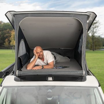 Spannbettlaken VW T6.1 California Full Cover 2 tlg. Schonbezug Aufstelldach, BLACK FOREST FOX, Polyester