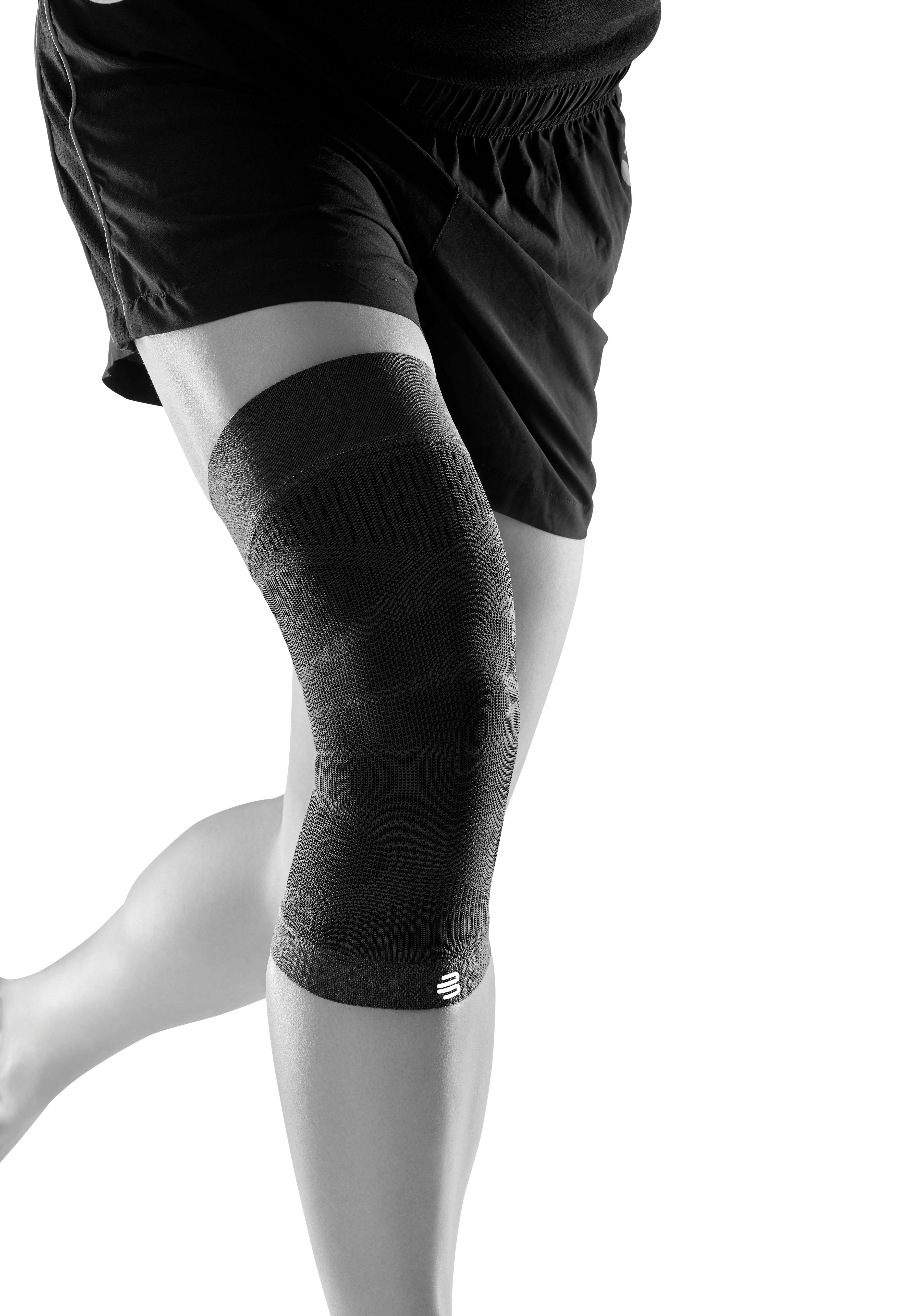 Bauerfeind Kniebandage Sports Compression Knee Support, für Basketball, beidseitig tragbar