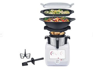 SilverCrest Küchenmaschine Monsieur Cuisine Smart SKMS 1200 A1, Leistung: max.1200 W, F WLAN-Funktion