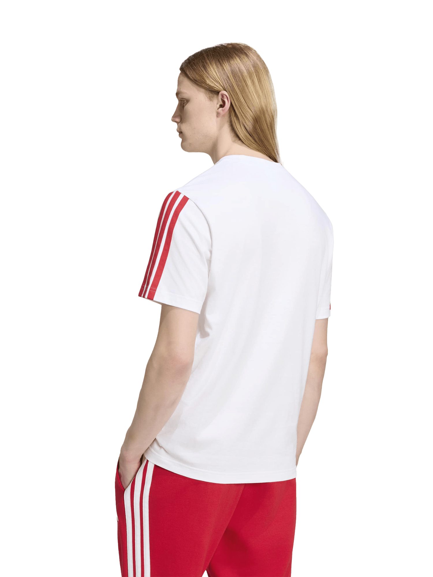 adidas Performance T-Shirt FC Bayern München, T-Shirt DNA, Herren, Weiß – Bild 2 von 5