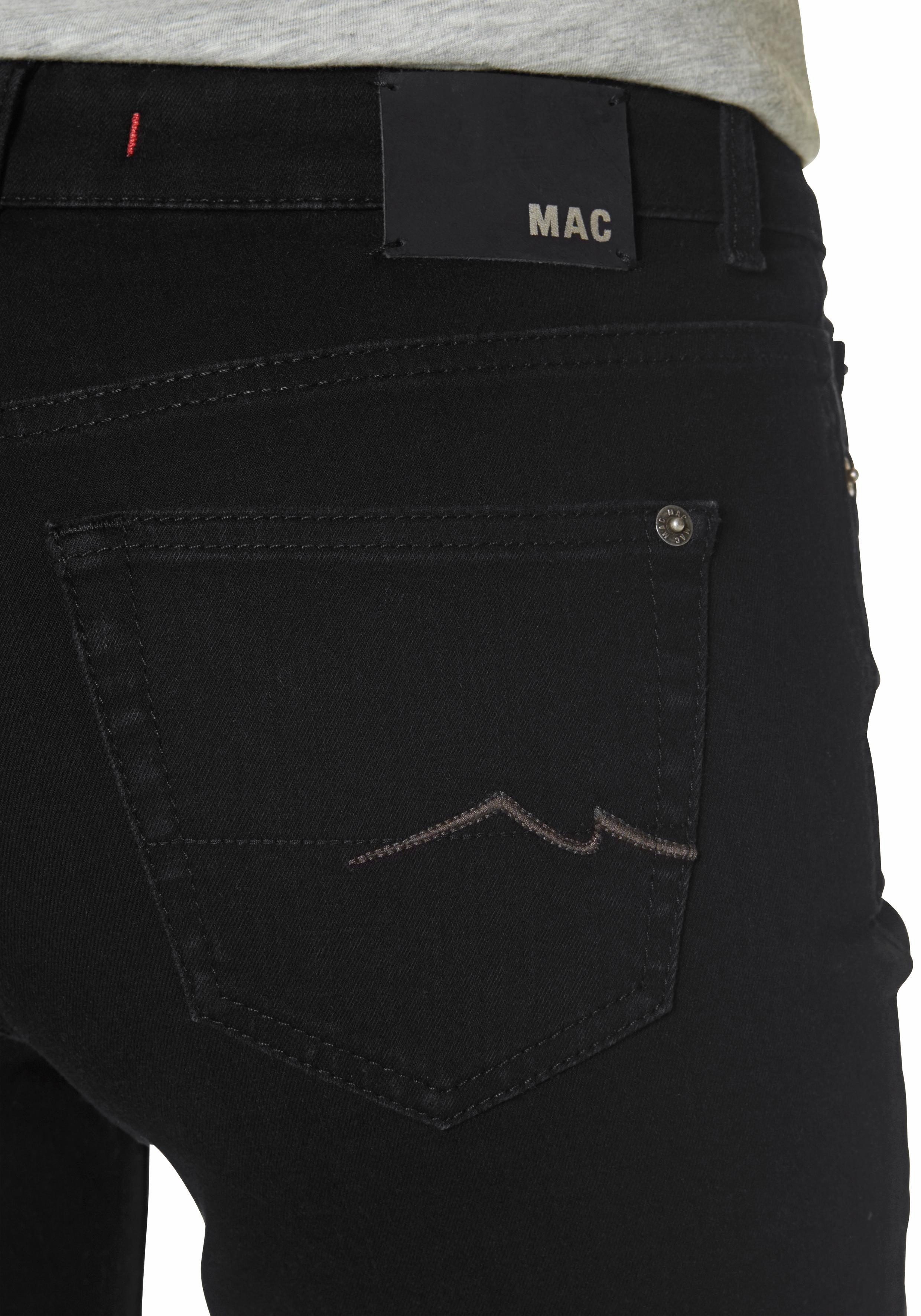 black-black Schmal geschnitten Stretch-Jeans Angela MAC