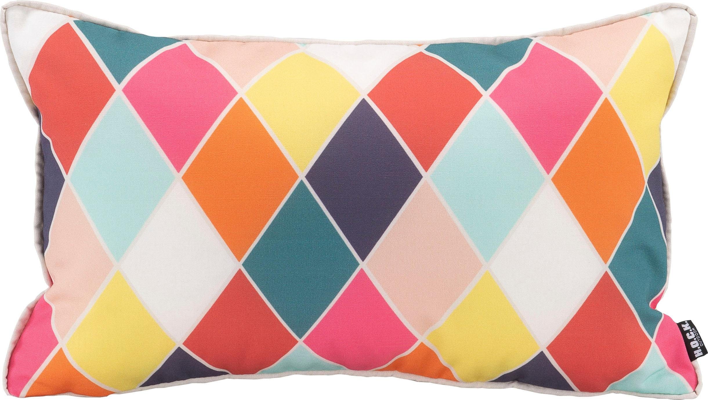 H.O.C.K. Dekokissen Diamond, Kissenhülle mit Füllung, 1 Stück, 50/30 cm. € 31,72