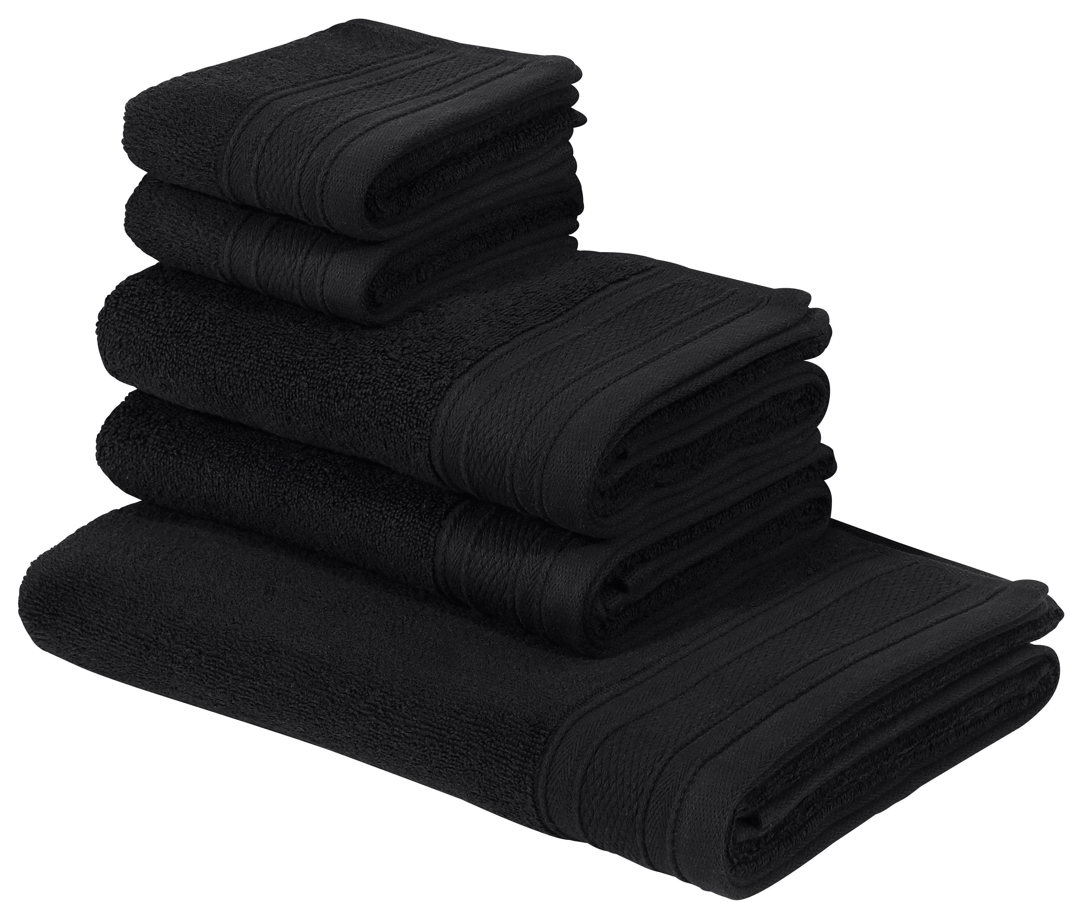 Bruno Banani Handtuch Set Robby, Premium Handtücher, 500 gr/m², 100% Baumwo günstig online kaufen