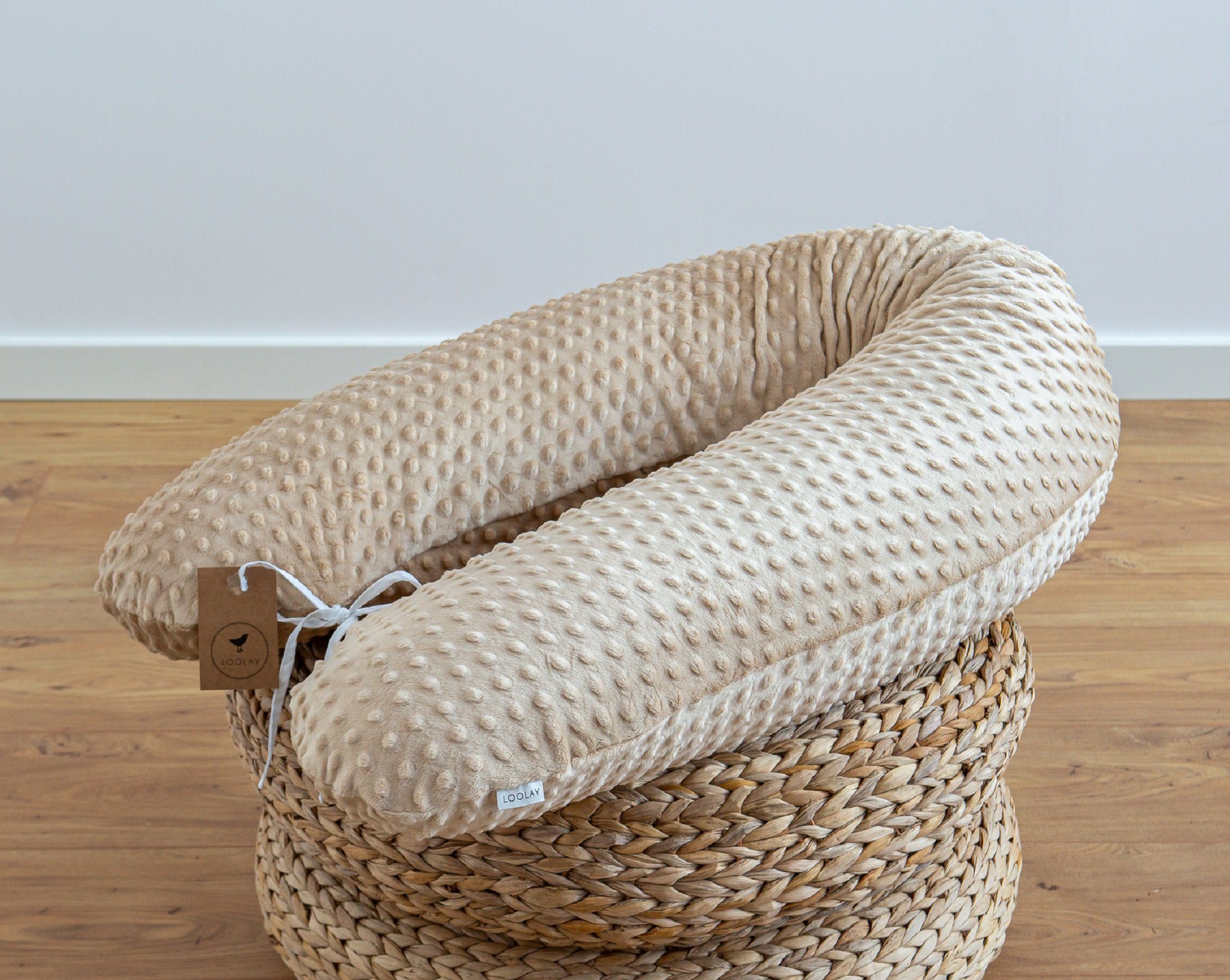 Loolay Stillkissen 100% MINKY Schwangerschaftskissen Seitenschläferkissen S günstig online kaufen