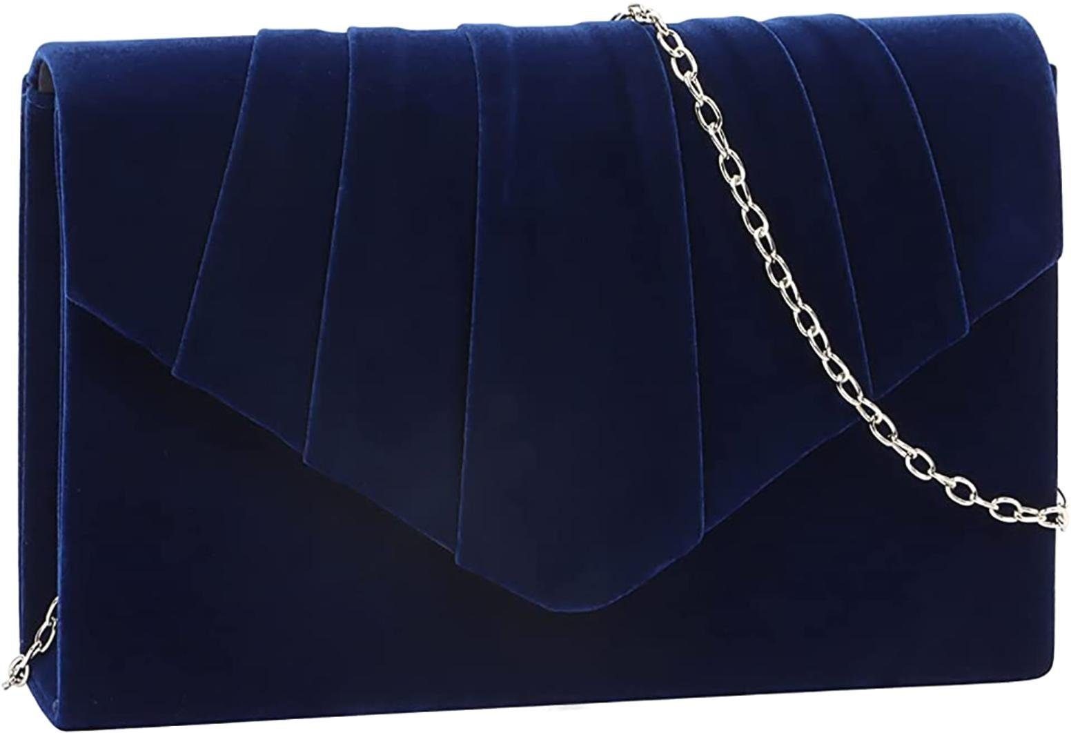 Coonoor Abendtasche Umschlag Abend Clutch Bag, mit abnehmbarer Kette