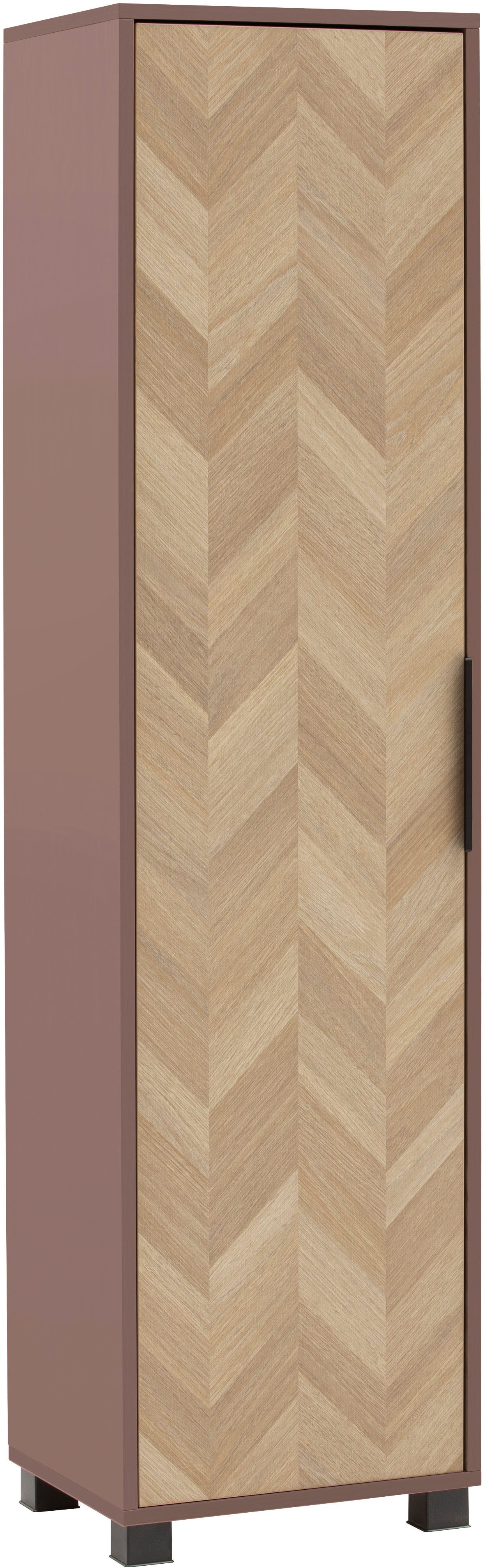 Schildmeyer Hochschrank Piazza, Breite 40,3 cm, fühlbare Holzstruktur (1-St) Made in Germany