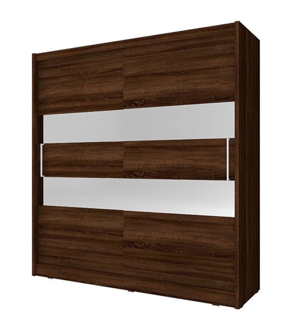 Xlmoebel Schiebetürenschrank Vielseitiger Regal-Schrank in modernem Design für Ordnung und Stauraum (1-St., Kleiderschrank MAJA II 200) Hergestellt in Europa