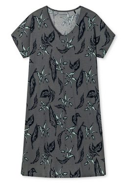 Schiesser Nachthemd Contemporary Nightwear (1-tlg) Nachthemd - Kurzarm-Sleepshirt für Damen