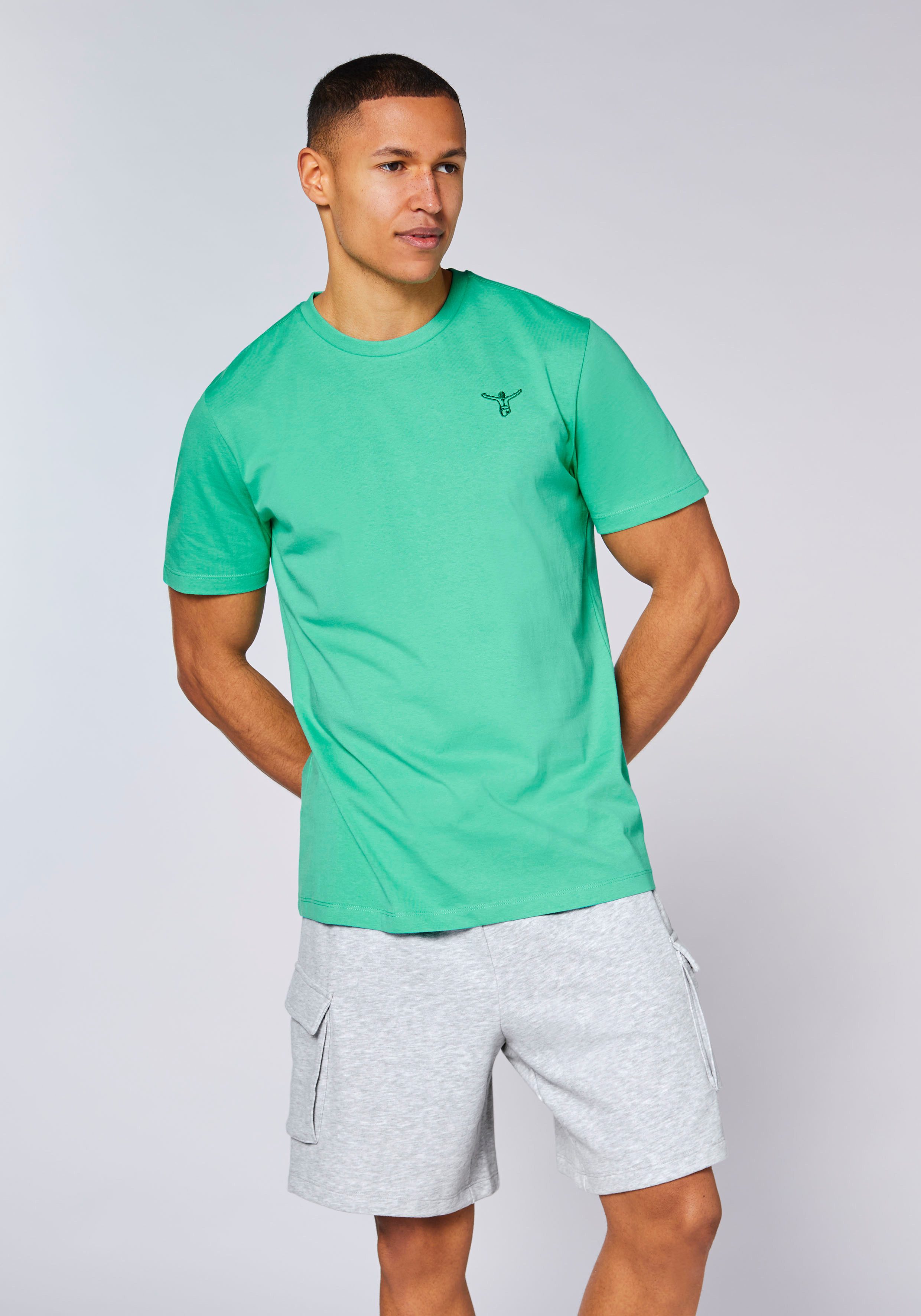 Chiemsee Print-Shirt - mit tonalem Logo Rückenprint