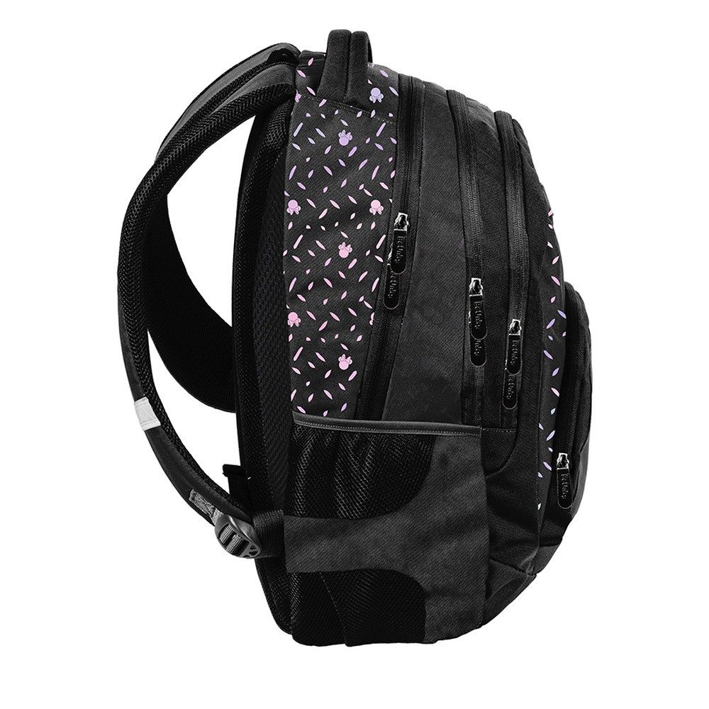 PASO Schulrucksack (Schulset, 3-tlg), Minnie Maus Schulset 3-teilig – Schwarz