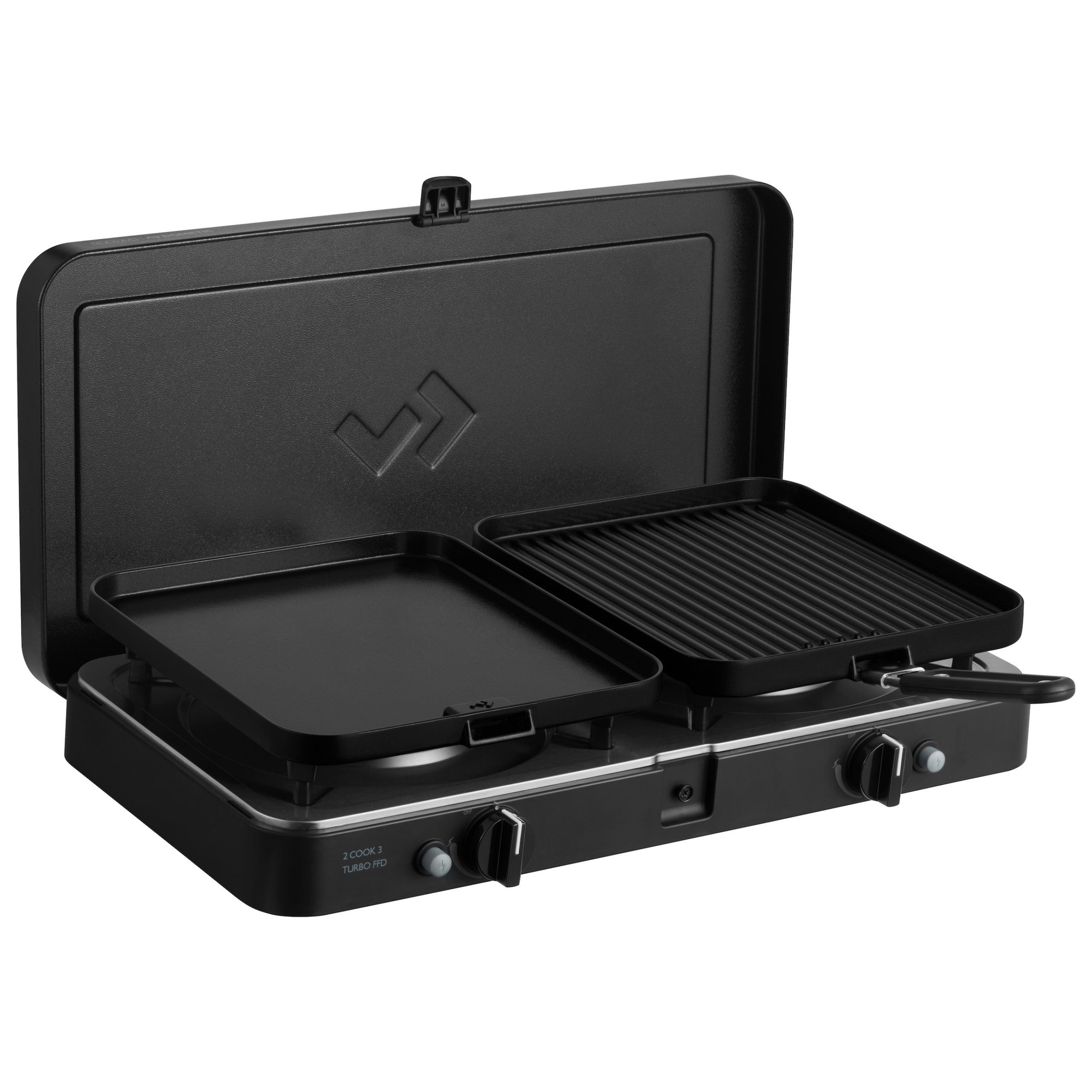 CADAC Camping-Gasgrill Cadac 2-Cook Turbo FFD Deluxe 30mbar BBQ Gasgrill Tischgrill