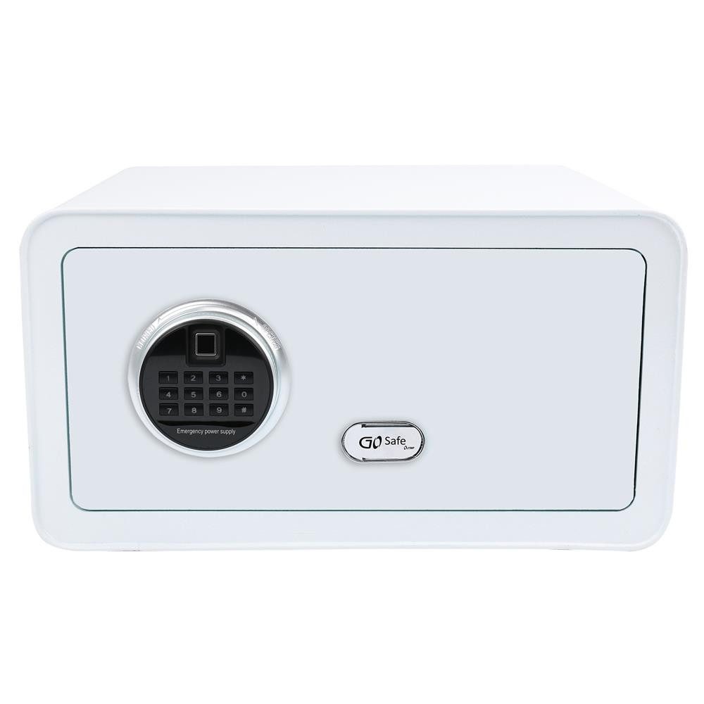 Olympia Tresor GOsafe 210FP Fingerabdruck-Funktion-Safe 28 L, Erschütterungsalarm, LED-Innenlicht, Sound an/aus, 3 Metallbolzen