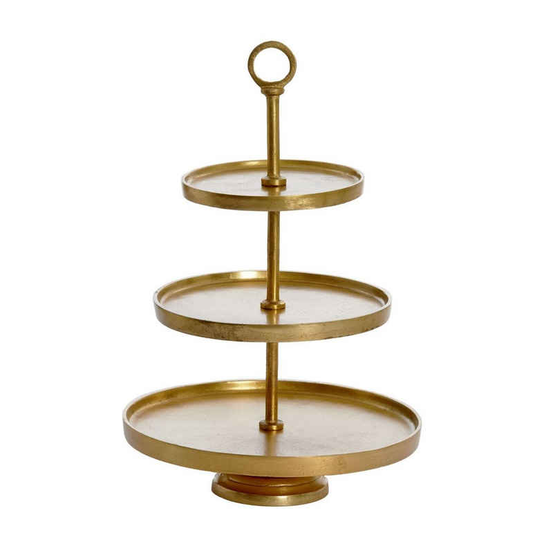 Light & Living Etagere Etagere Marozu - Gold - 3 Schichten, Metall