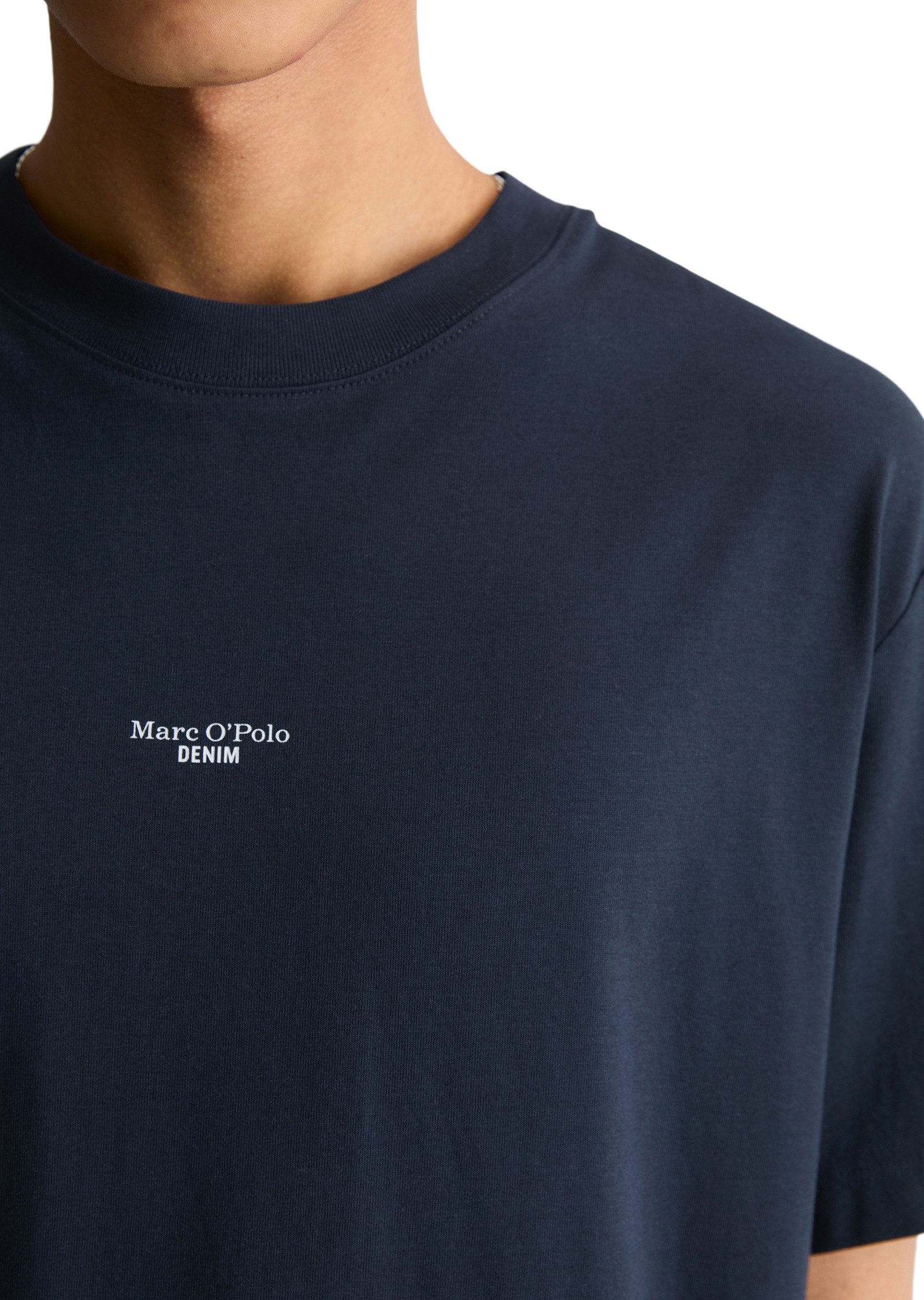 Marc O'Polo DENIM T-Shirt aus softer Bio-Baumwolle