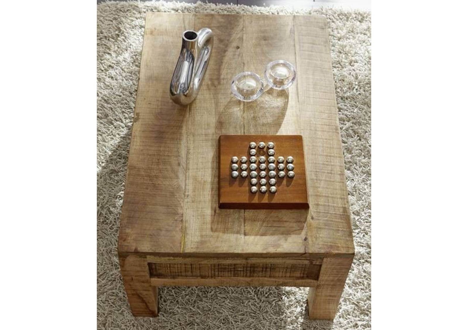 Massivmoebel24 Couchtisch Couchtisch Mango 90x60x40 mehrfarbig lackiert LOUNGE COLLECTION #11