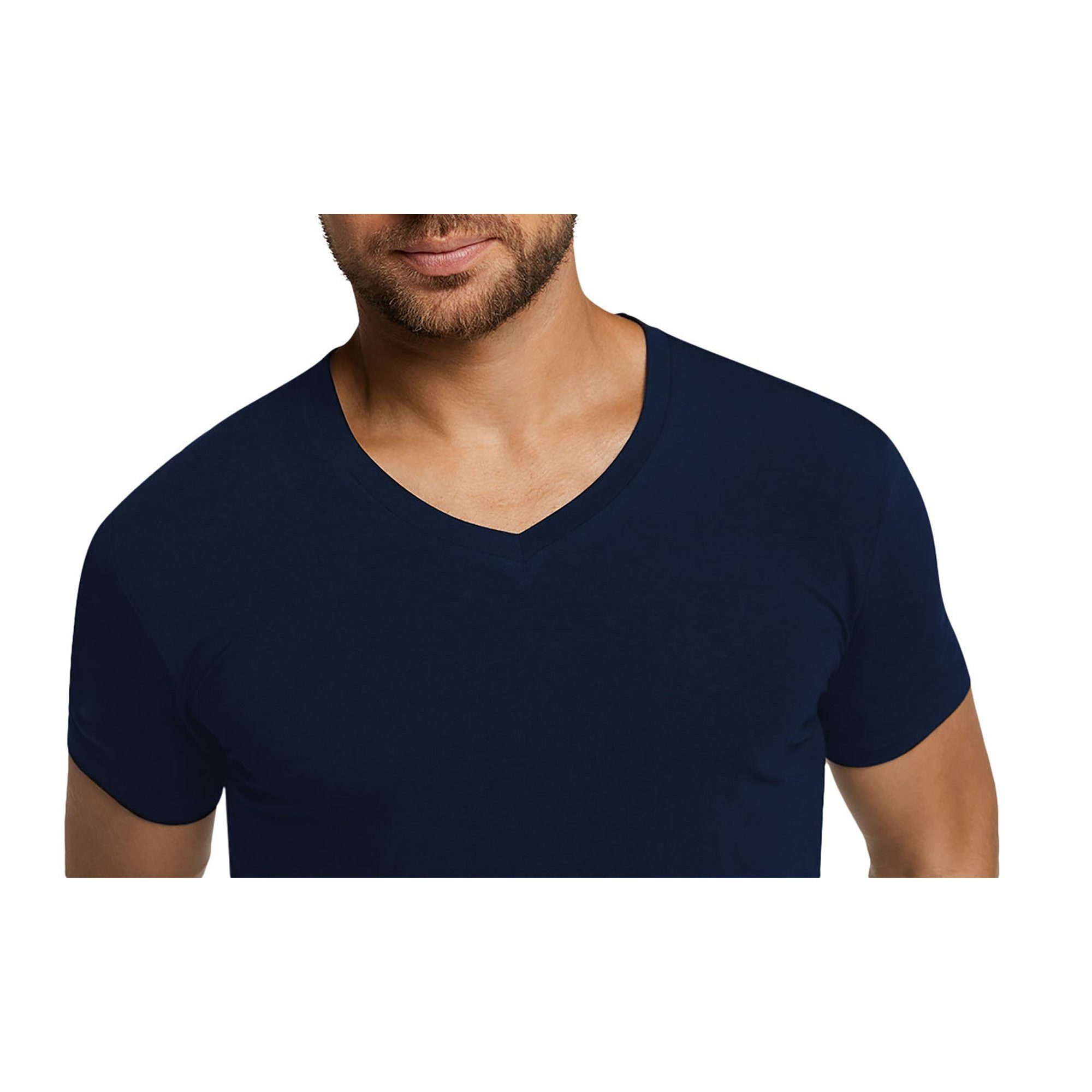 Bamboo basics T-Shirt Herren T-Shirt 4er Pack Viskose VELO (Packung, 4er Pack)