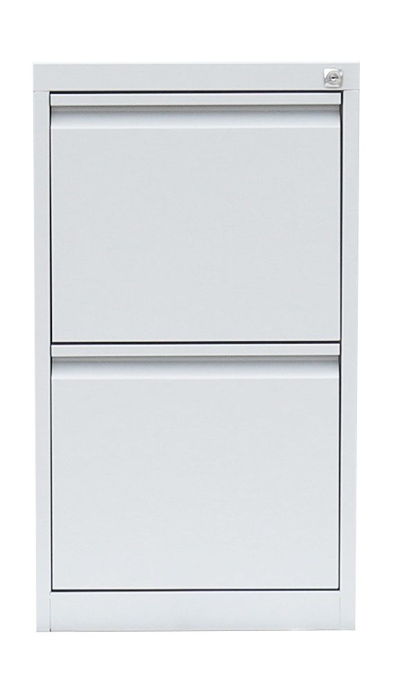 Steelboxx Hängeregisterschrank Hängeregistratur 70x40x62cm (HxBxT) mit 2 Schüben einbahnig (1-St) Hängeregisterschrank
