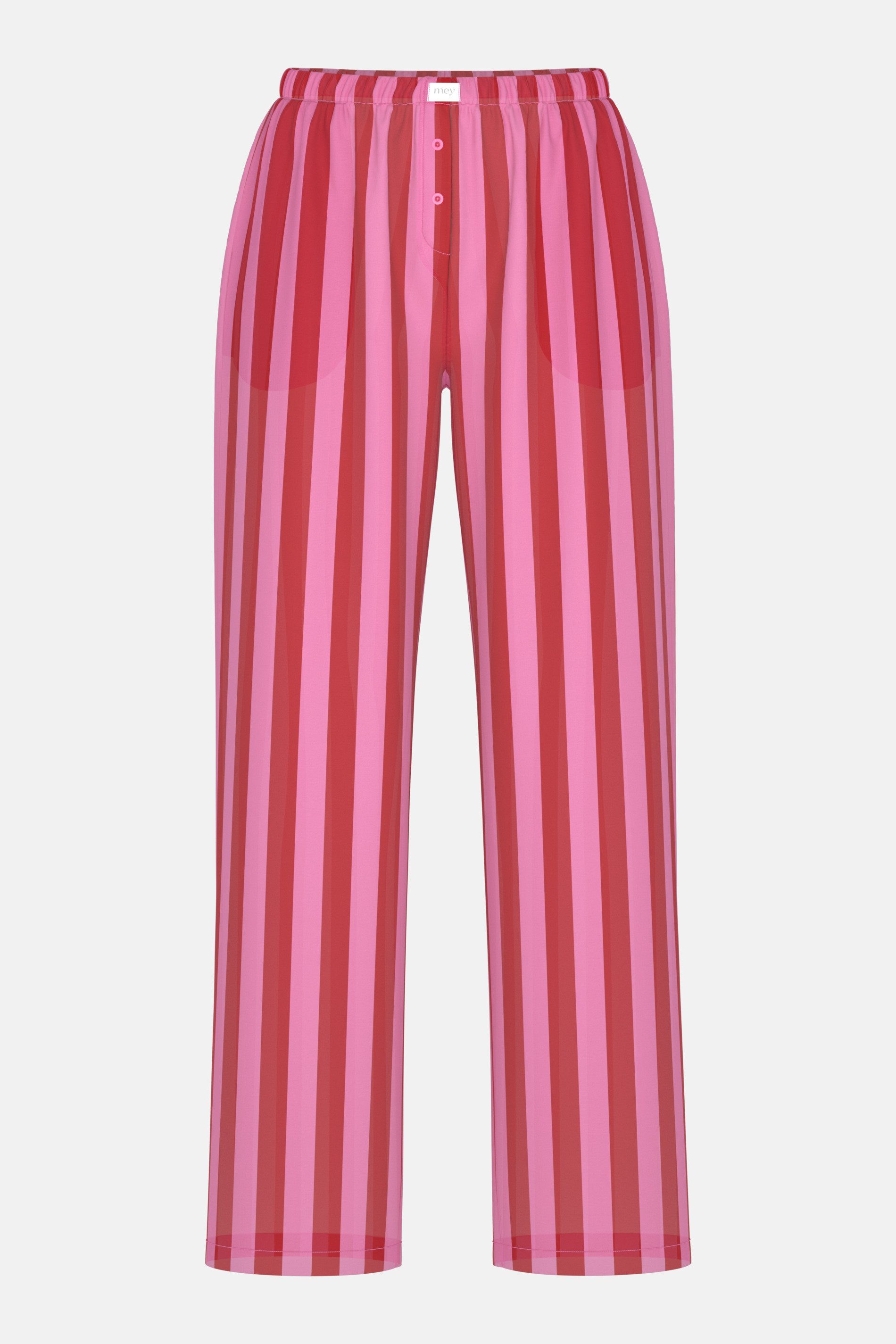 Mey Schlafhose Mey Hose lang Serie Happy Stripes Gestreift Hose (1-tlg) Lange Pyjamahose, gestreift, zarter Cotton-Voile-Stoff