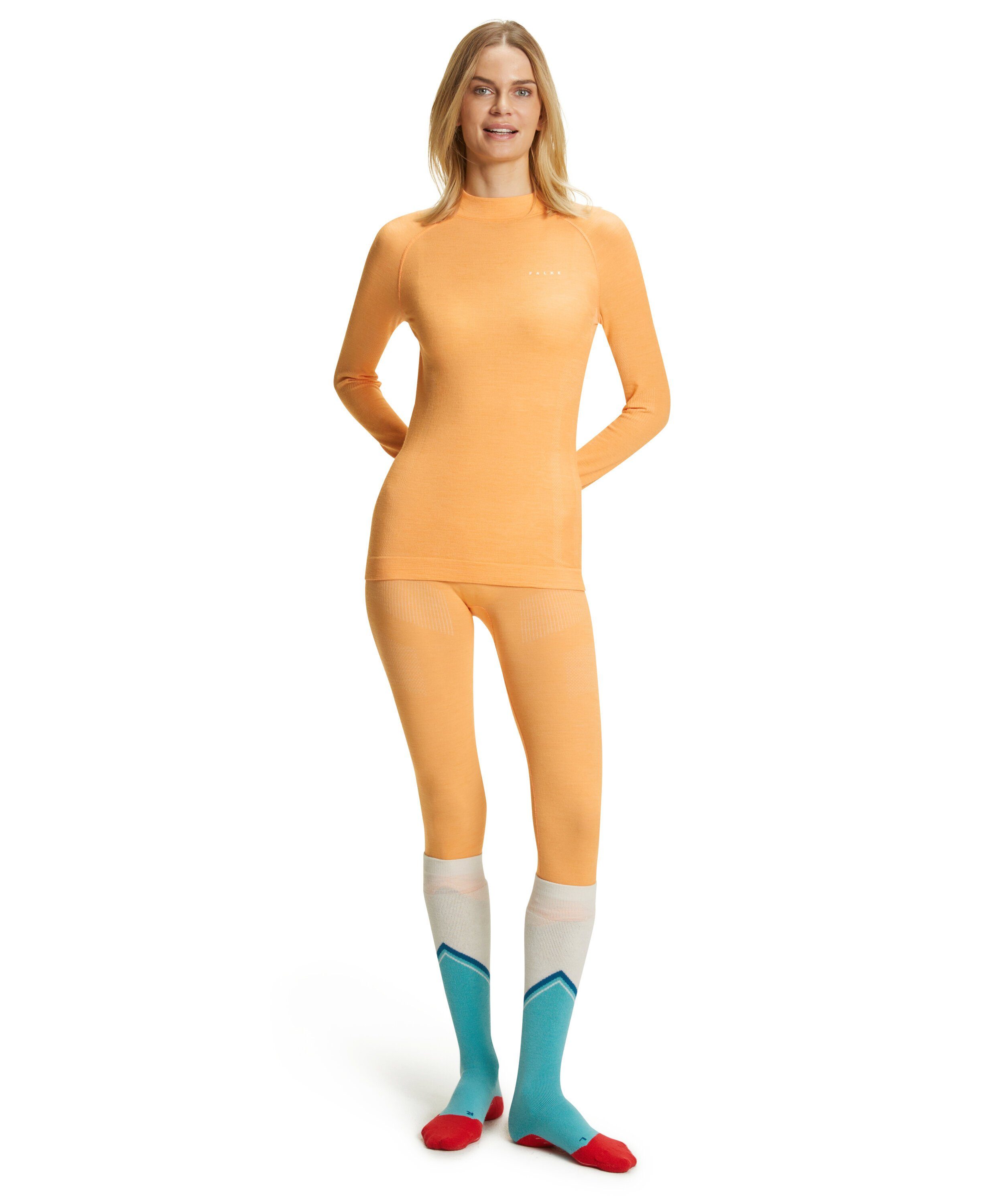FALKE Funktionsshirt Wool-Tech (1-tlg., 1) aus feuchtigkeitsregulierendem Material