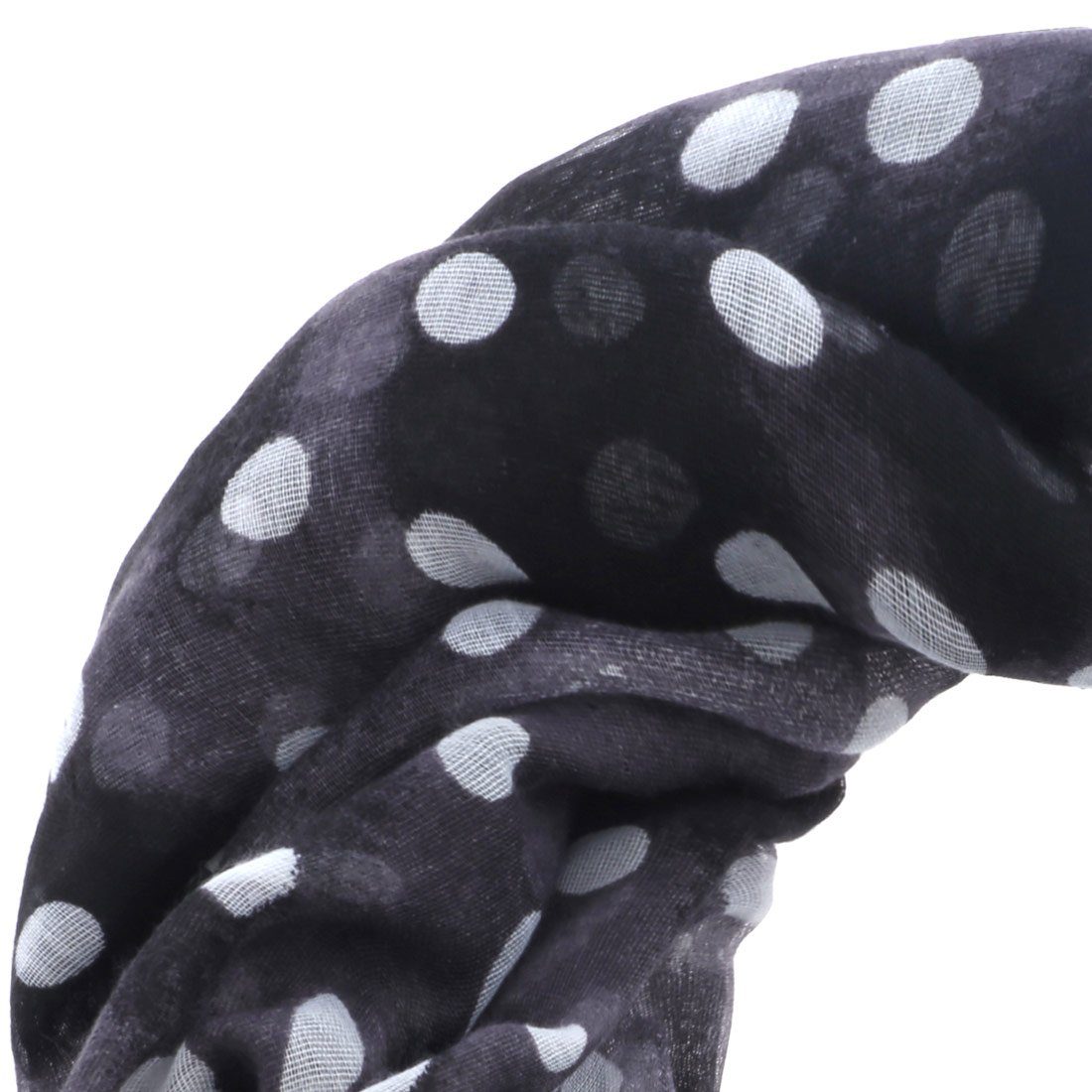 Faera Loop, Damen Schal Punkte Farbverlauf weich und leicht Damen Loop Rund günstig online kaufen