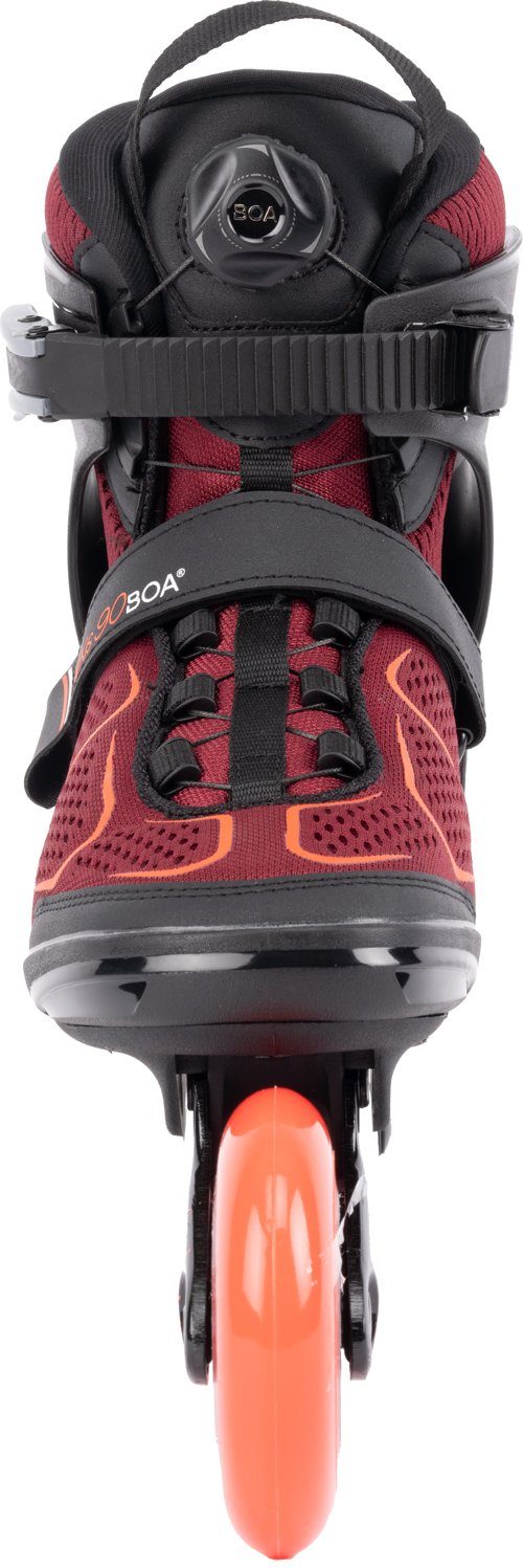 K2 Inlineskates K2 ALEXIS 90 BOA Inline Skate burgundy/orange – Bild 3 von 3